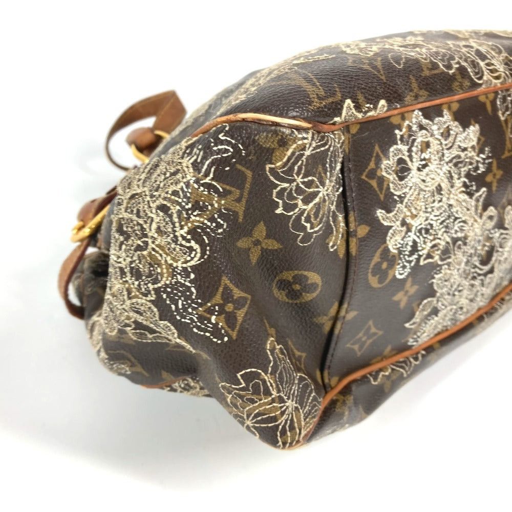 Louis Vuitton Louis Vuitton M95399 Monogram Synthesizer Batignolles Orisontal Tote Bag Briefcase Shawl Shoulder Canvas Women Brown Size ONE SIZE - 7 Thumbnail