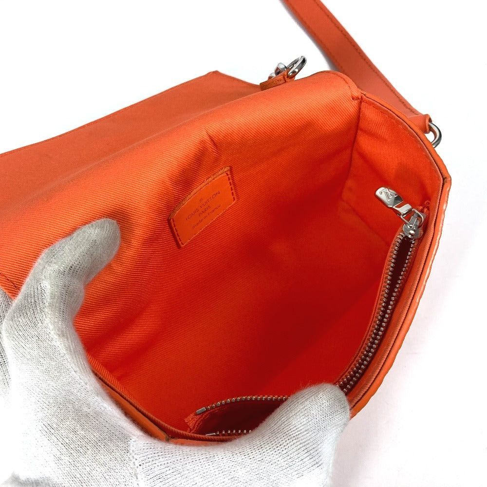 Louis Vuitton Louis Vuitton M82916 Tryon Monogram Steamer Wearables Wallet Briefcase Diagonal Hanging (E.G. Of A Rocket) Pochette Metis Shoulder Bag Leather Women Orange Size ONE SIZE - 14 Thumbnail