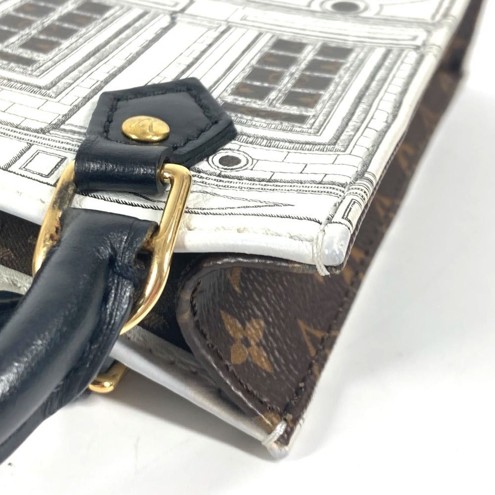 Louis Vuitton Louis Vuitton M80991 Fornasetti Collaboration Petite Sackpla Briefcase Diagonal Hanging (E.G. Of A Rocket) Handbag Pochette Metis 2 Way Bag Shoulder Leather Women White Size ONE SIZE - 9 Thumbnail