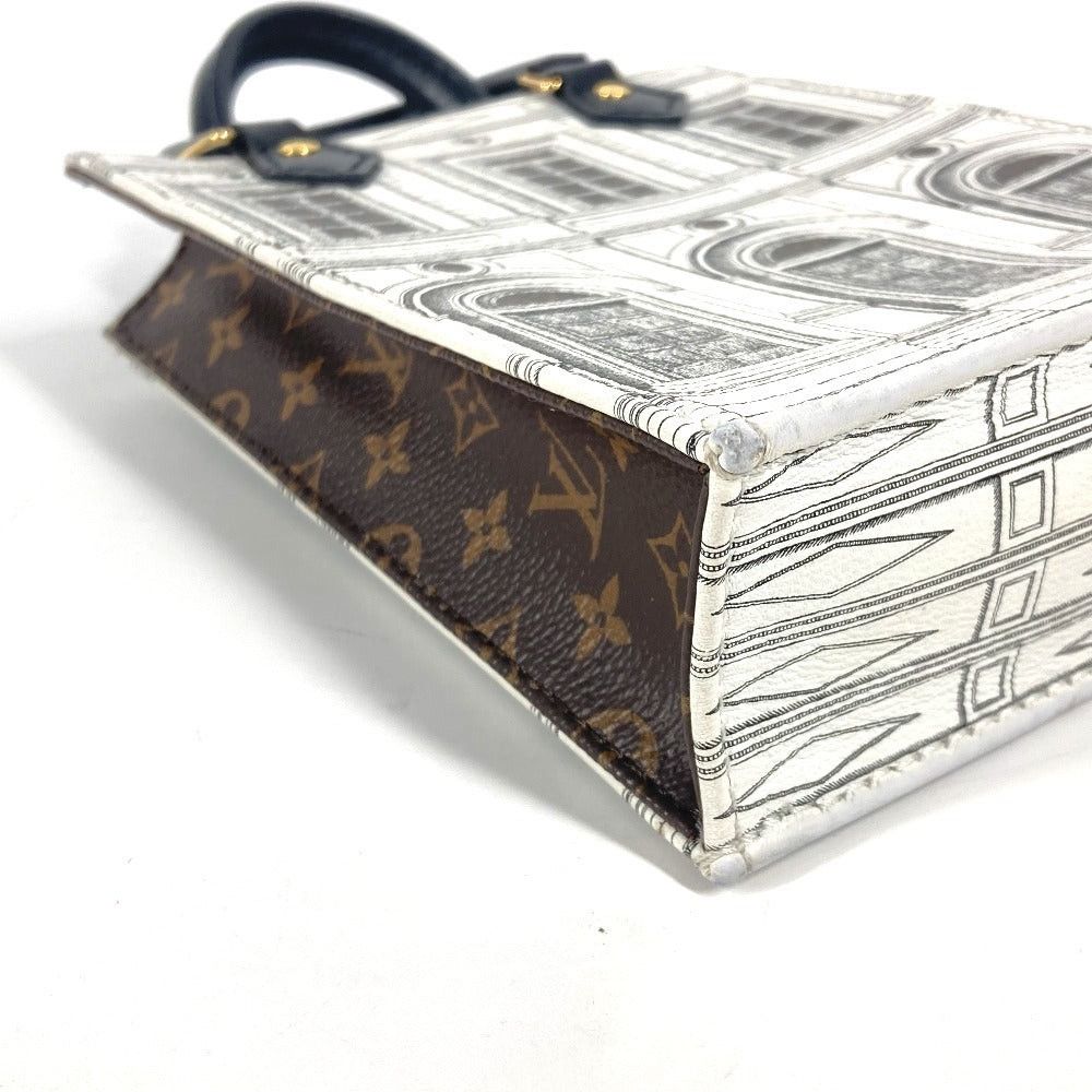 Louis Vuitton Louis Vuitton M80991 Fornasetti Collaboration Petite Sackpla Briefcase Diagonal Hanging (E.G. Of A Rocket) Handbag Pochette Metis 2 Way Bag Shoulder Leather Women White Size ONE SIZE - 7 Thumbnail