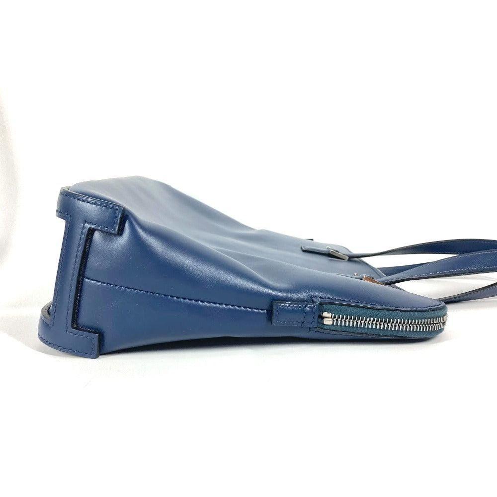 Hermes Hermes Escapada Tote Bag Handbag Porte-Documents Business Box Calf Unisex Blue Size ONE SIZE - 3 Thumbnail