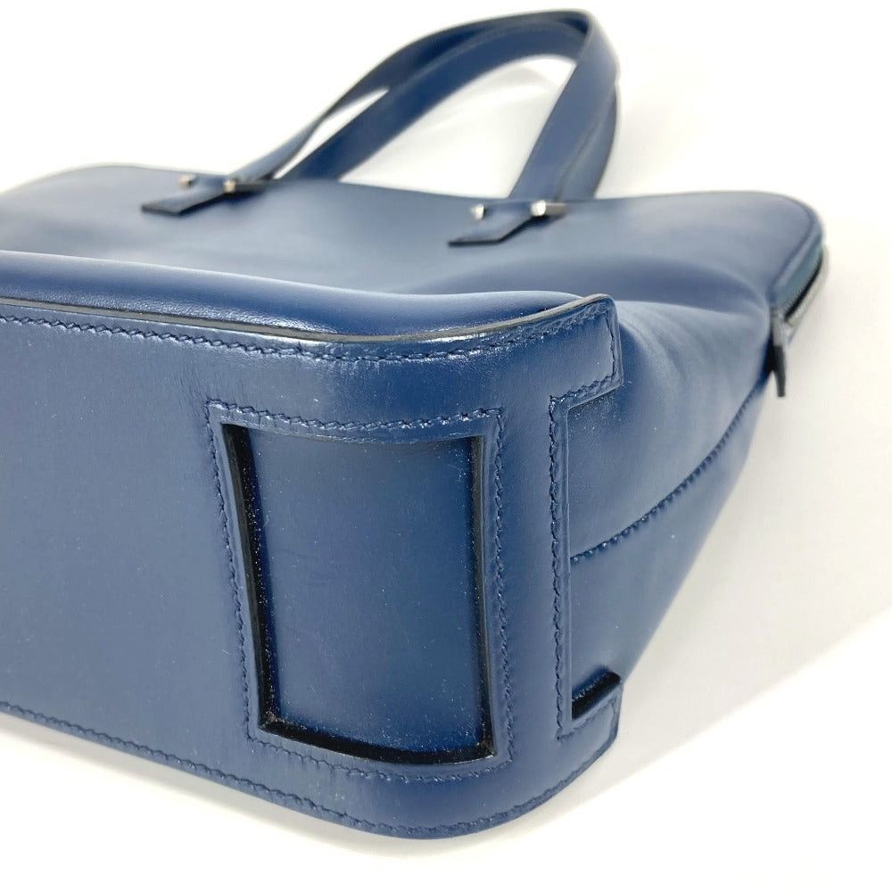 Hermes Hermes Escapada Tote Bag Handbag Porte-Documents Business Box Calf Unisex Blue Size ONE SIZE - 6 Thumbnail