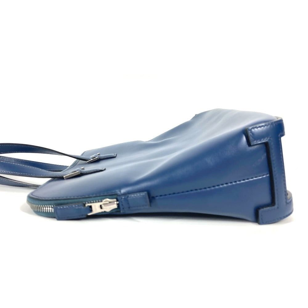 Hermes Hermes Escapada Tote Bag Handbag Porte-Documents Business Box Calf Unisex Blue Size ONE SIZE - 4 Thumbnail