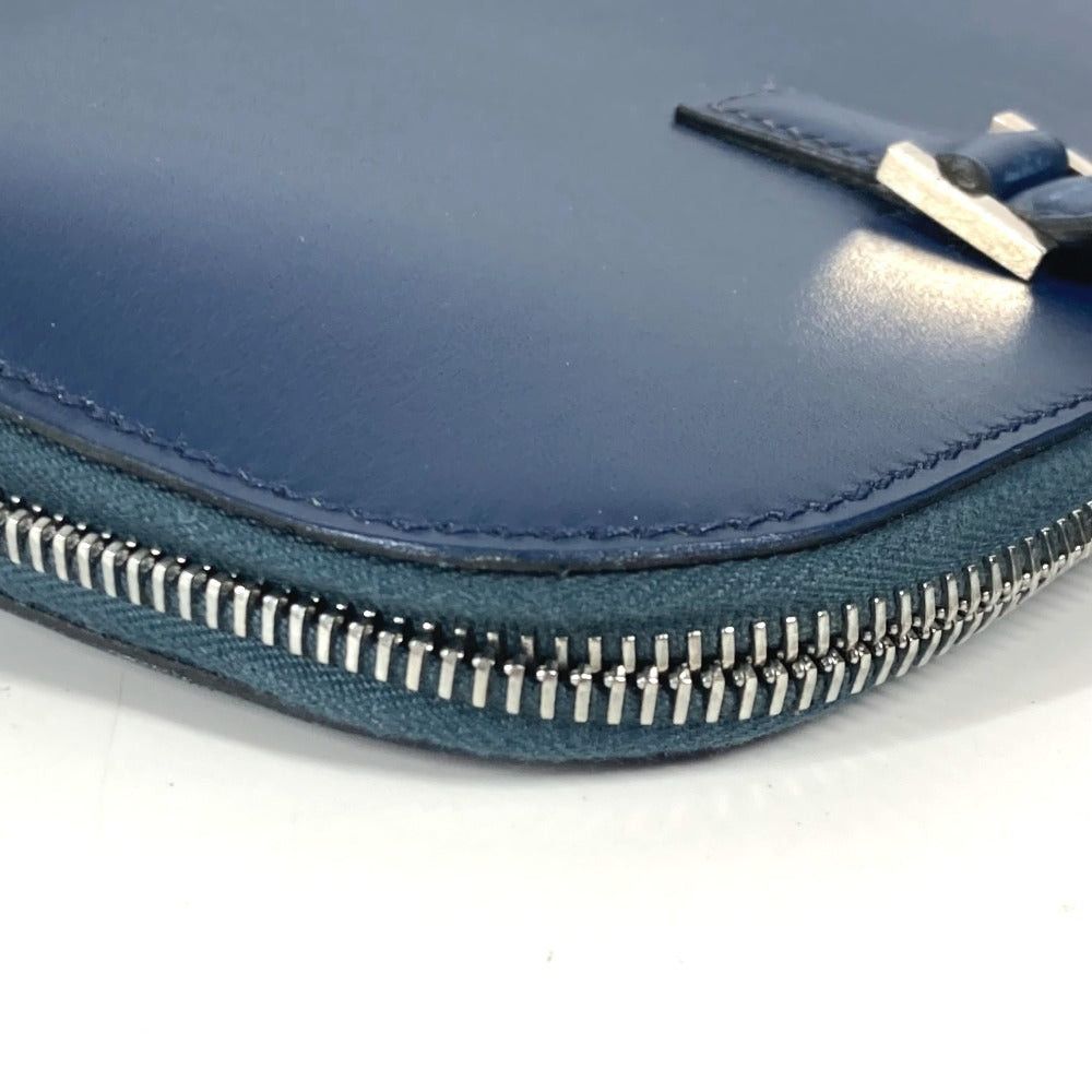 Hermes Hermes Escapada Tote Bag Handbag Porte-Documents Business Box Calf Unisex Blue Size ONE SIZE - 13 Thumbnail