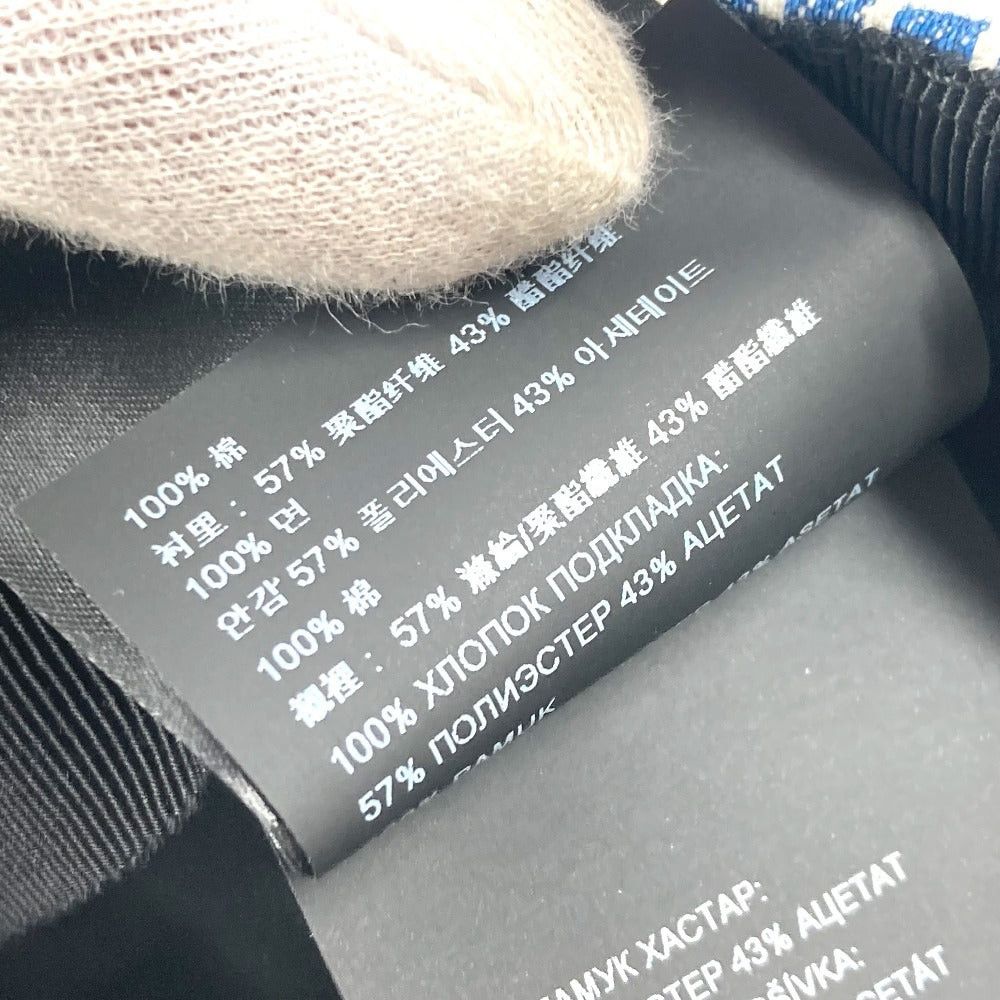 Miu Miu Miumiu 5Hc179 Logo Stripe Chapeau Cap Baseball Cotton Women Blue Size ONE SIZE - 12 Thumbnail