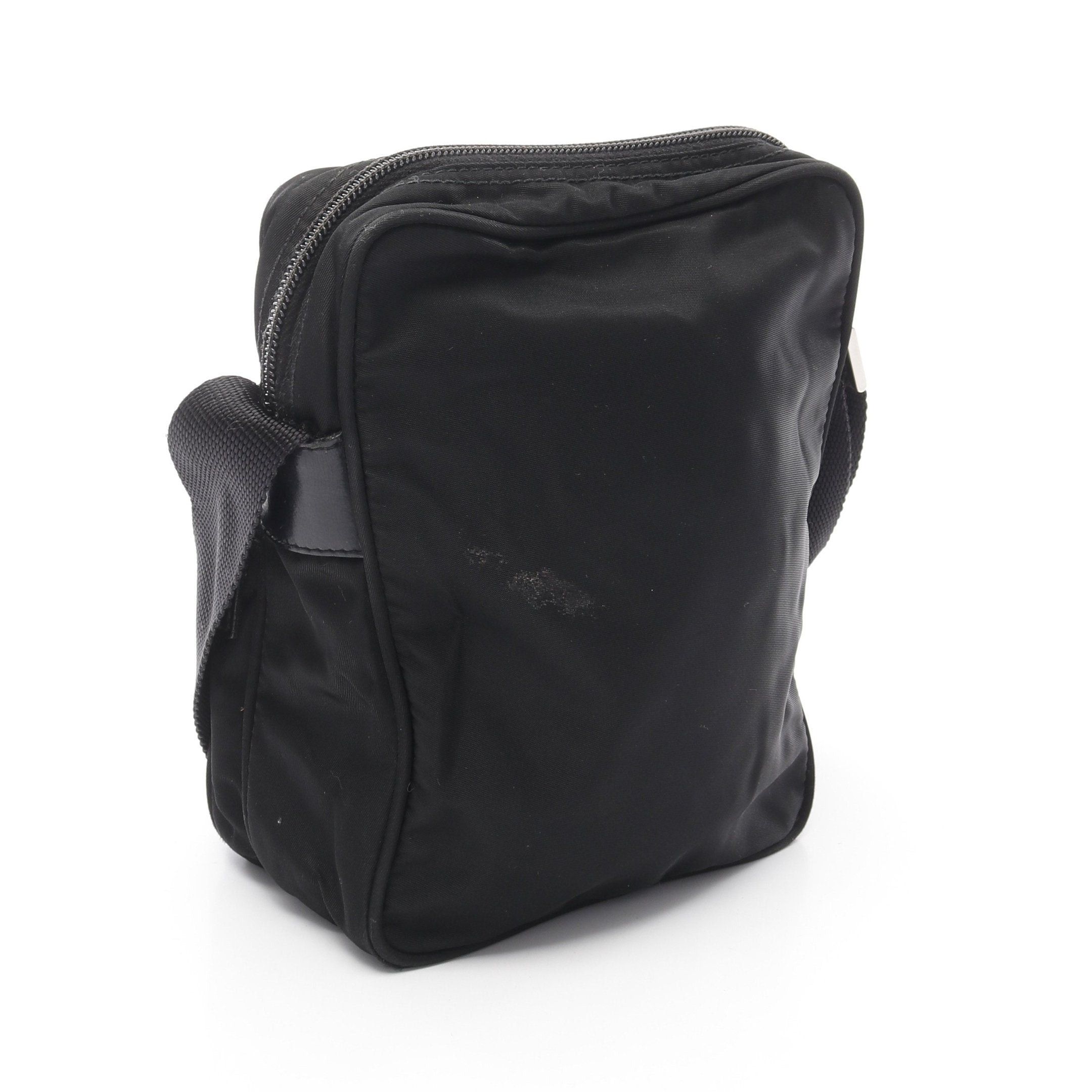 Prada Prada Shoulder Bag Nylon Leather Black Size ONE SIZE - 2 Thumbnail