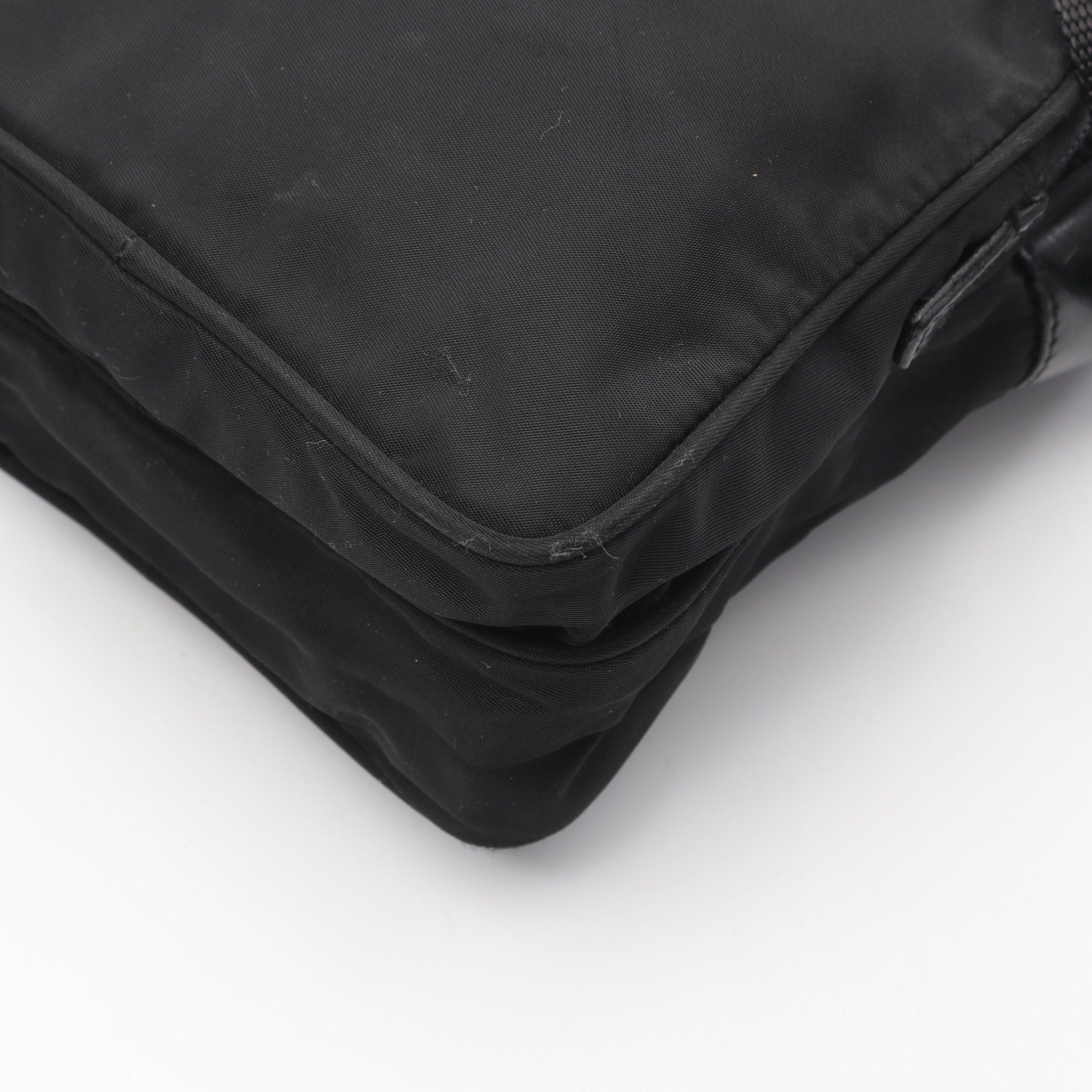 Prada Prada Shoulder Bag Nylon Leather Black Size ONE SIZE - 6 Thumbnail