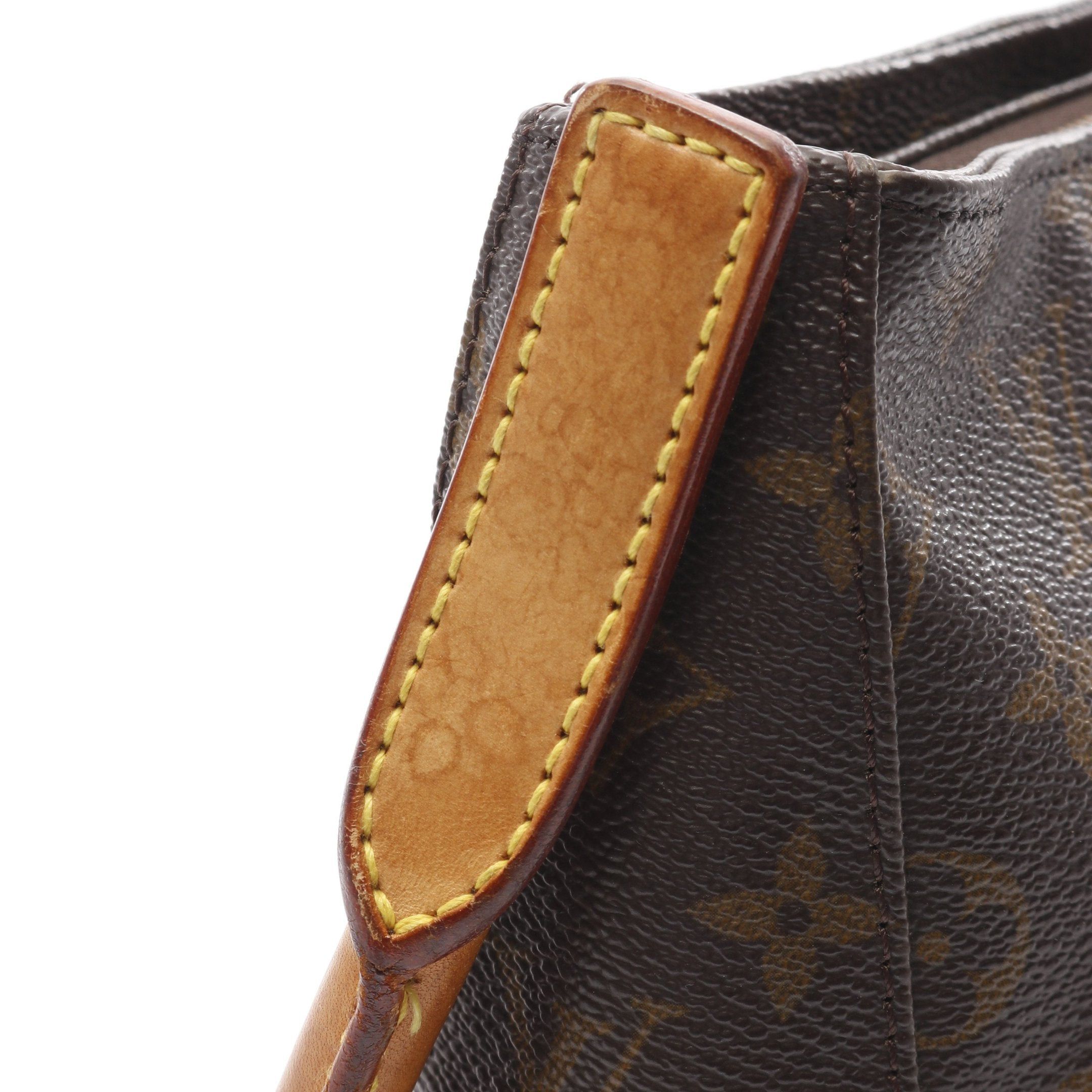 Louis Vuitton Louis Vuitton Looping Mm Monogram Shoulder Bag Leather Brown Size ONE SIZE - 9 Thumbnail