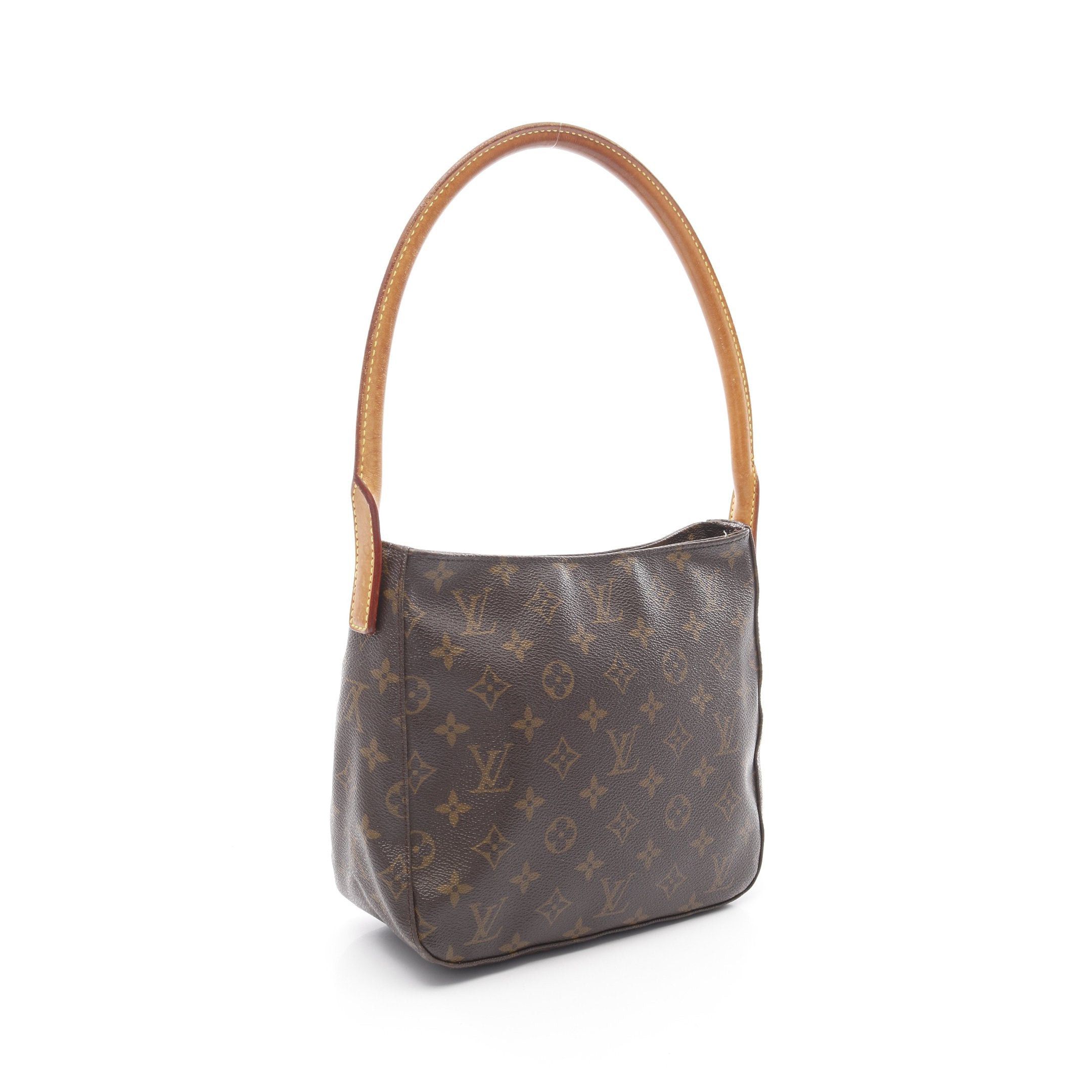 Louis Vuitton Louis Vuitton Looping Mm Monogram Shoulder Bag Leather Brown Size ONE SIZE - 2 Thumbnail