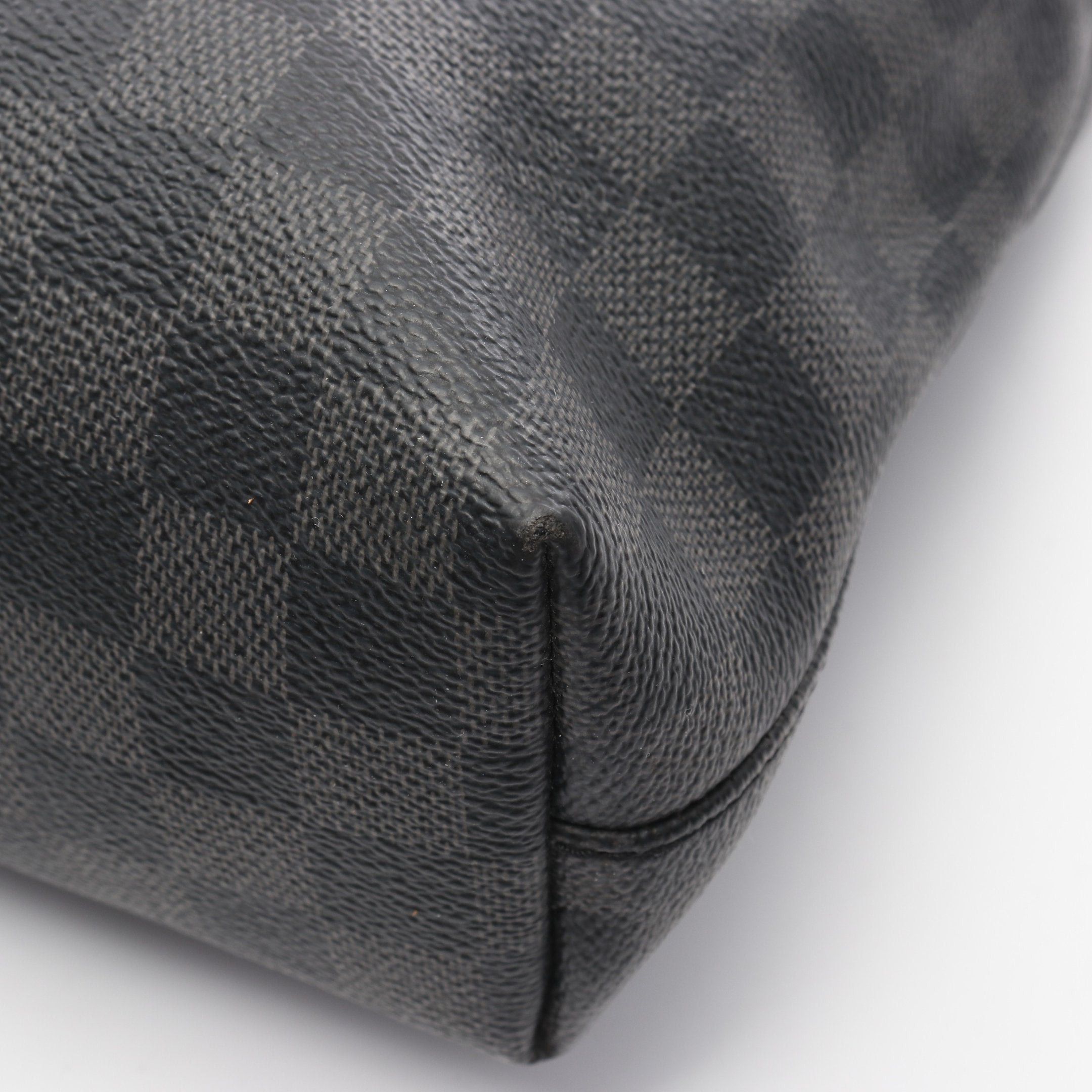 Louis Vuitton Louis Vuitton 7Dw Damier Graphite Briefcase Business Bag Leather Black Size ONE SIZE - 9 Thumbnail