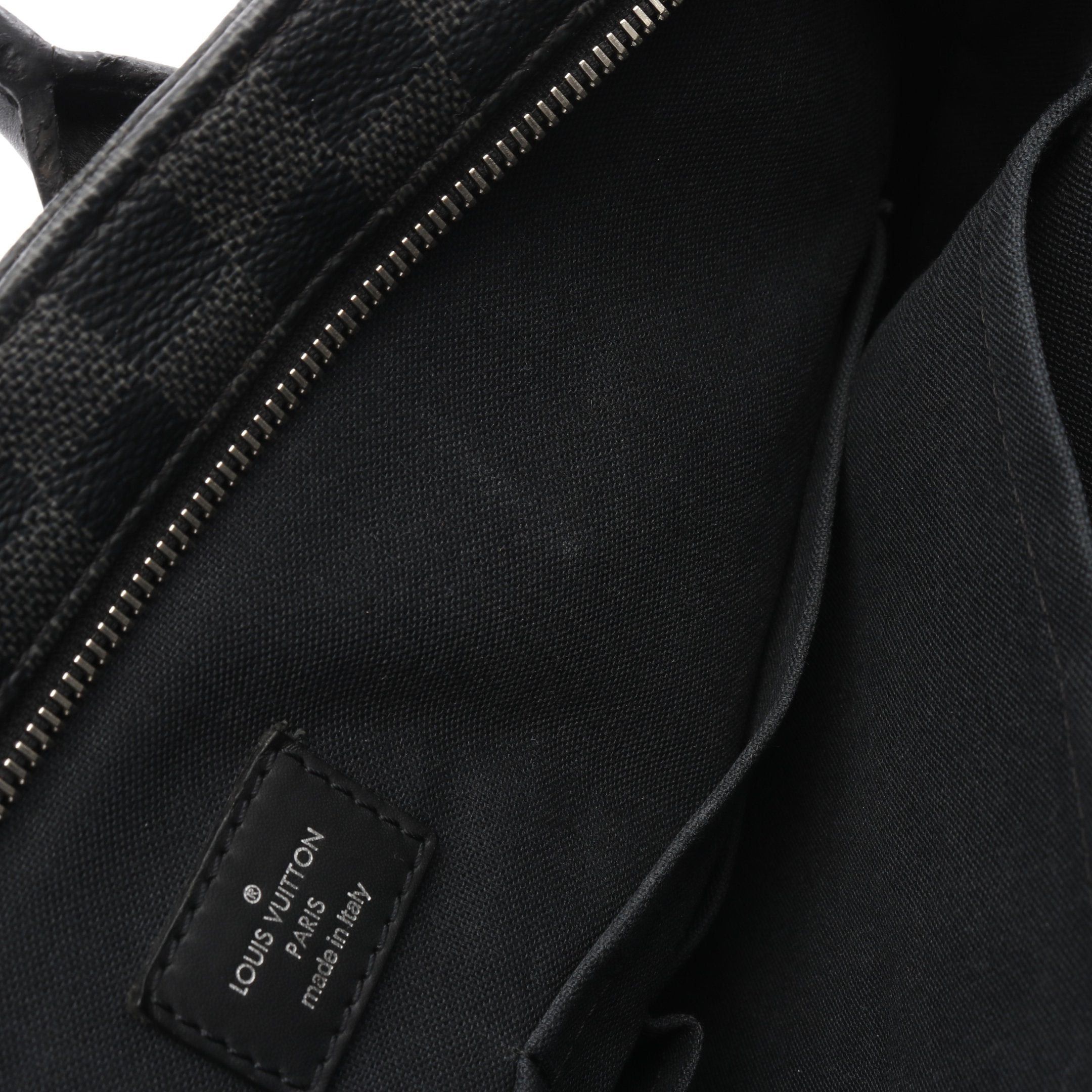 Louis Vuitton Louis Vuitton 7Dw Damier Graphite Briefcase Business Bag Leather Black Size ONE SIZE - 10 Thumbnail