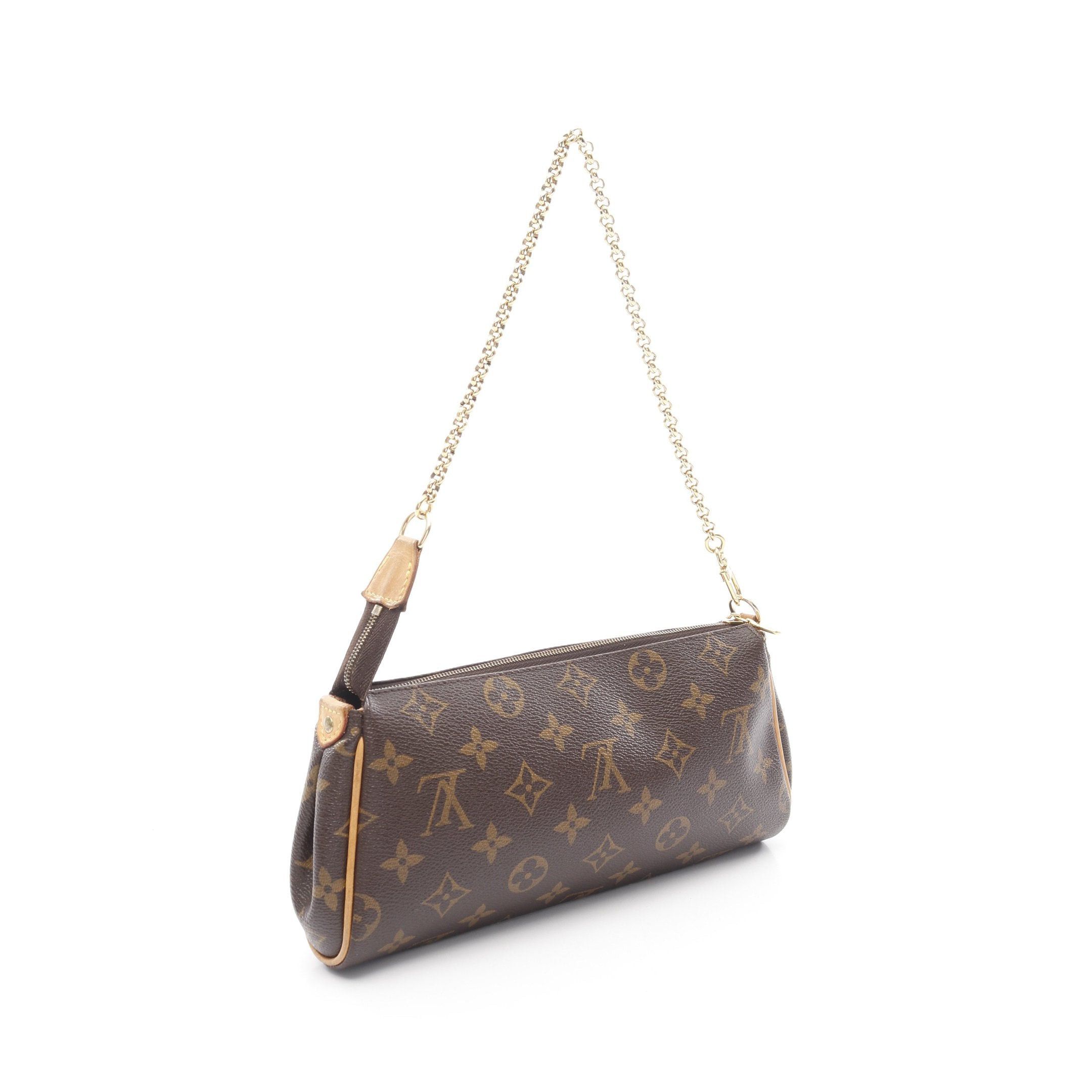 Louis Vuitton Louis Vuitton Eva Monogram Chain Shoulder Bag Leather Brown Size ONE SIZE - 2 Thumbnail