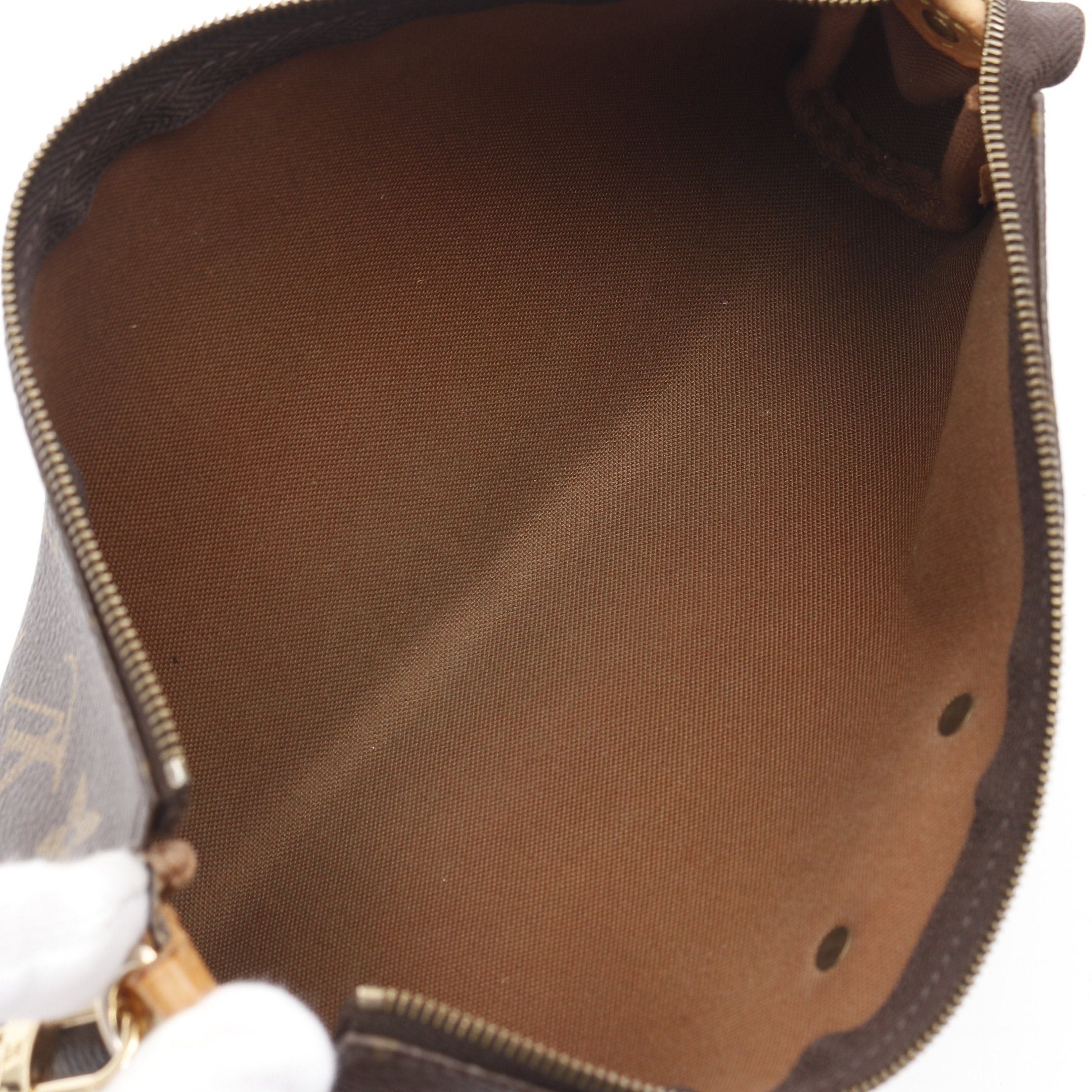 Louis Vuitton Louis Vuitton Eva Monogram Chain Shoulder Bag Leather Brown Size ONE SIZE - 3 Thumbnail