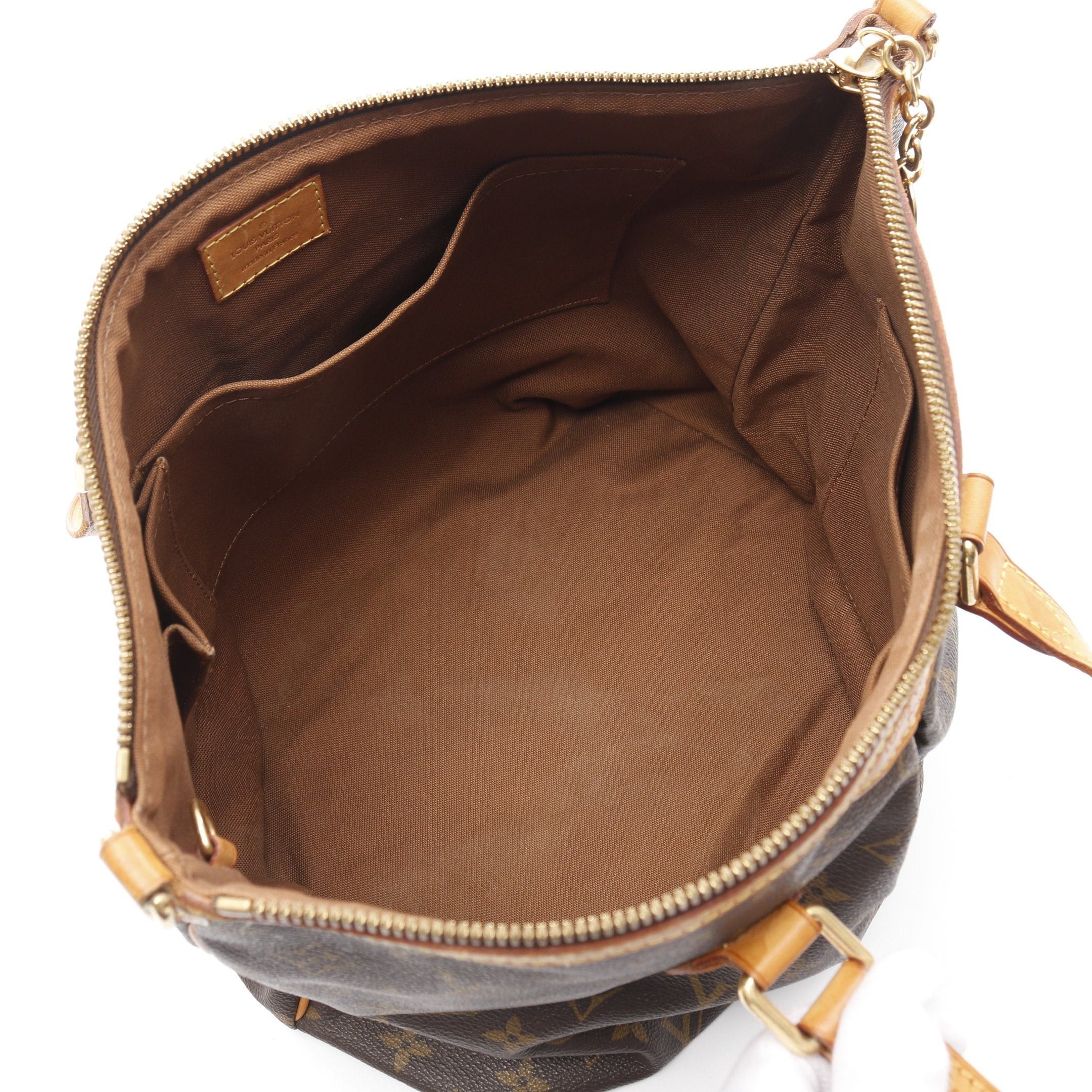 Louis Vuitton Louis Vuitton Palermo Pm Monogram Handbag Leather Brown Size ONE SIZE - 3 Thumbnail