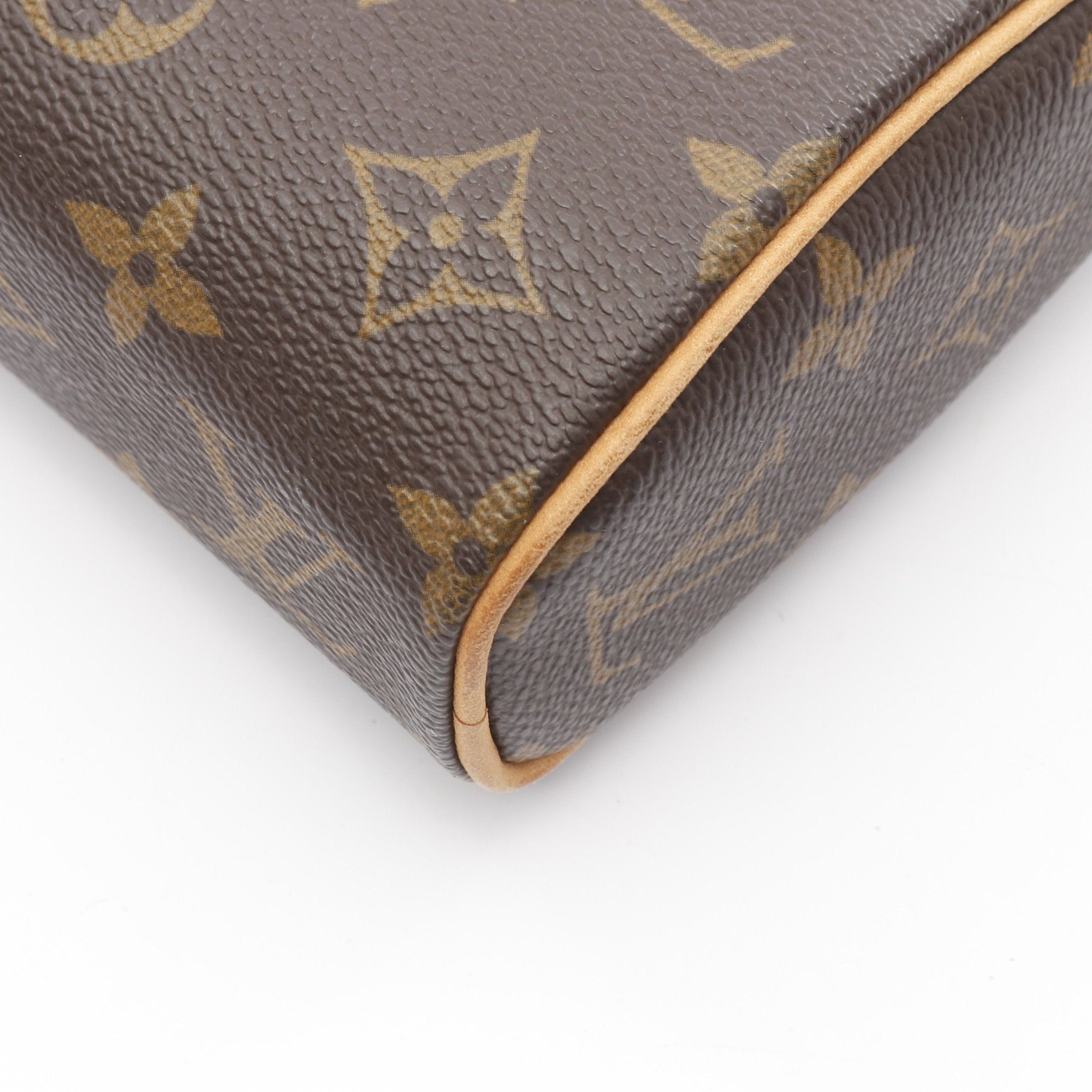 Louis Vuitton Louis Vuitton Sonatine Monogram Handbag Leather Brown Size ONE SIZE - 6 Thumbnail