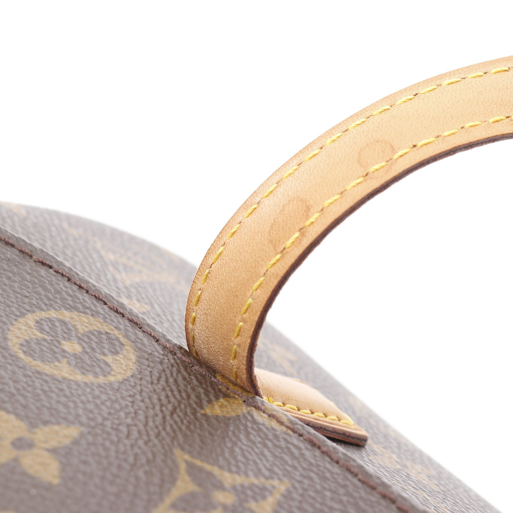 Louis Vuitton Louis Vuitton Sonatine Monogram Handbag Leather Brown Size ONE SIZE - 8 Thumbnail