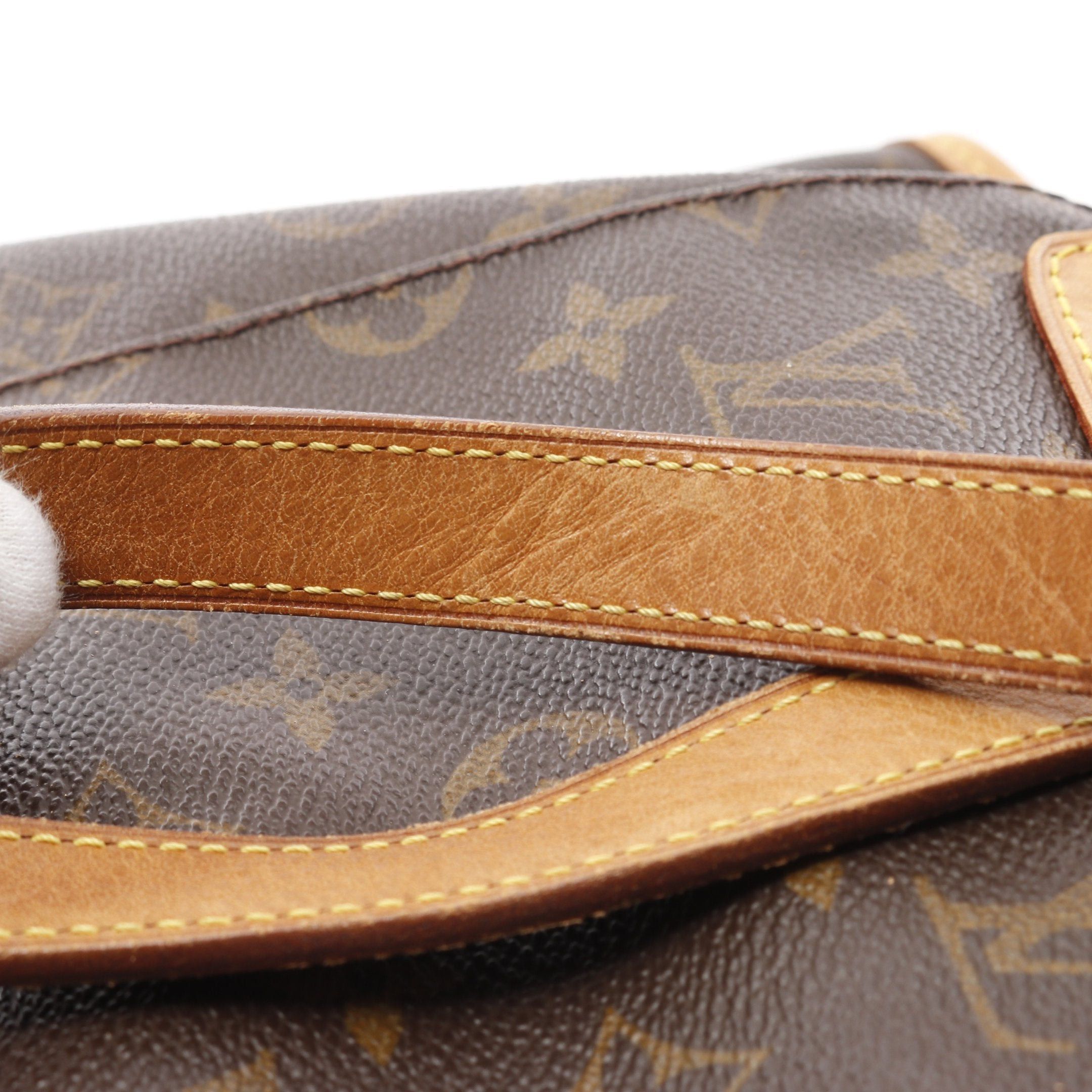 Louis Vuitton Louis Vuitton Montsouris Mm Monogram Backpack Rucksack Leather Brown Size ONE SIZE - 8 Thumbnail