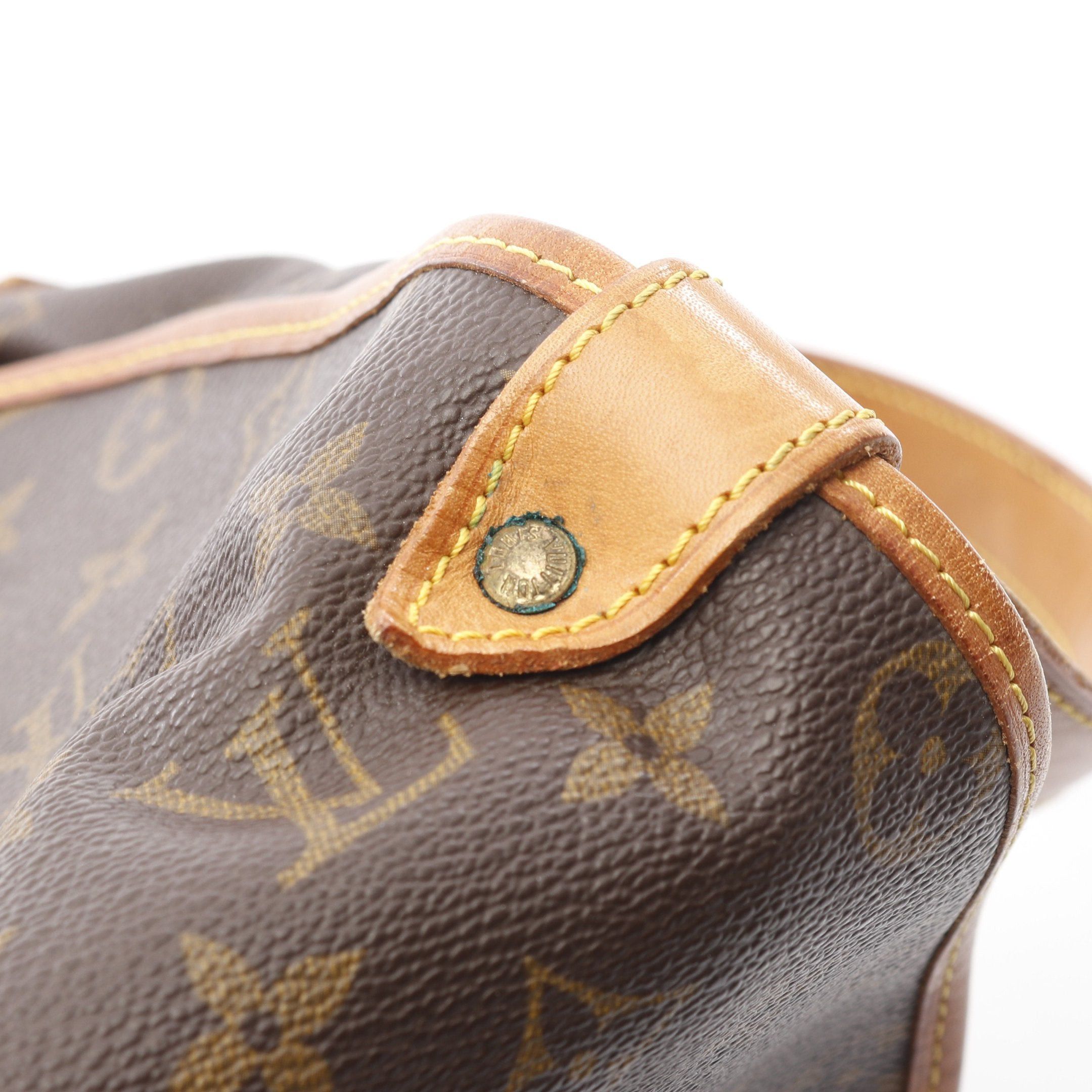 Louis Vuitton Louis Vuitton Saumur 35 Monogram Shoulder Bag Leather Brown Size ONE SIZE - 9 Thumbnail