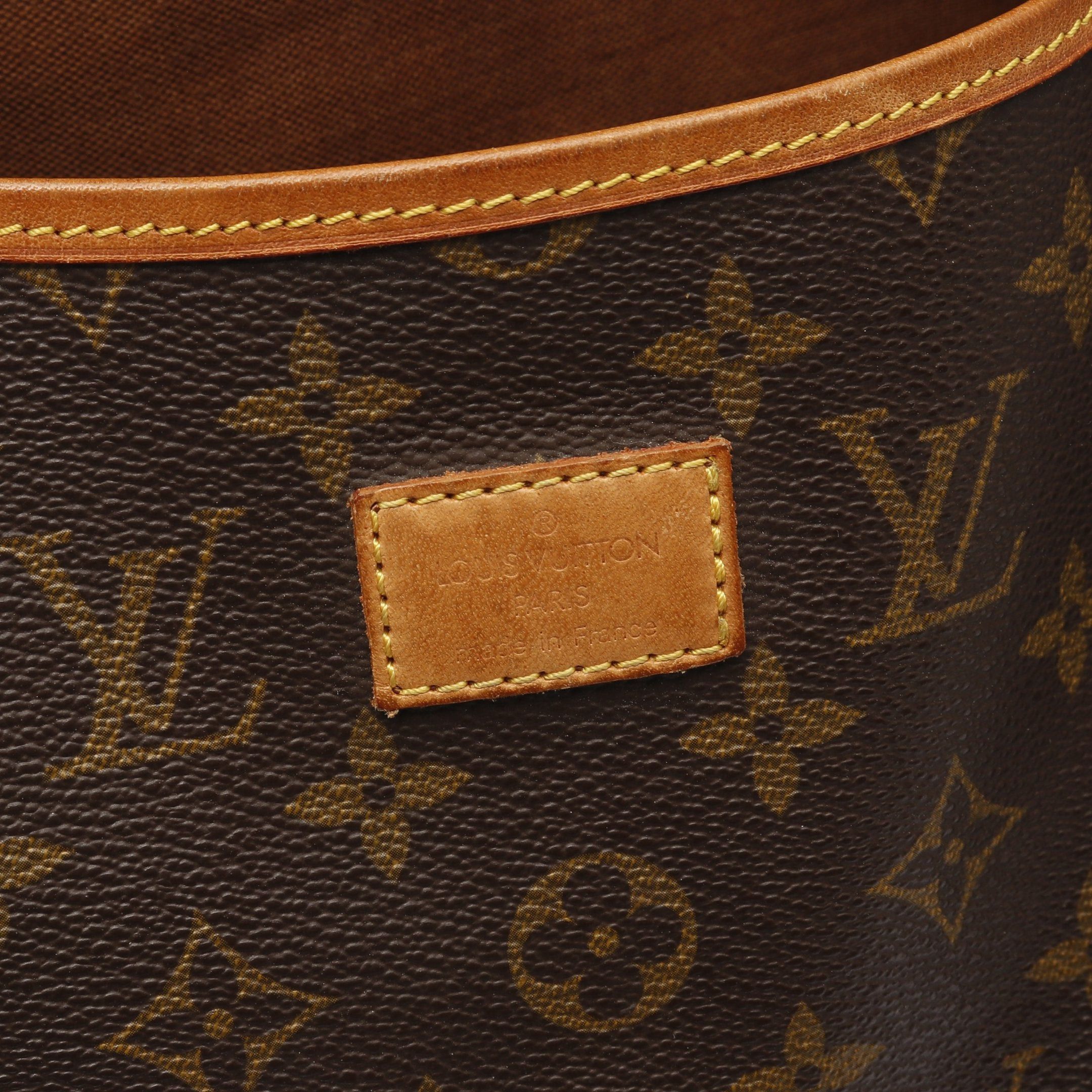 Louis Vuitton Louis Vuitton Saumur 35 Monogram Shoulder Bag Leather Brown Size ONE SIZE - 4 Thumbnail