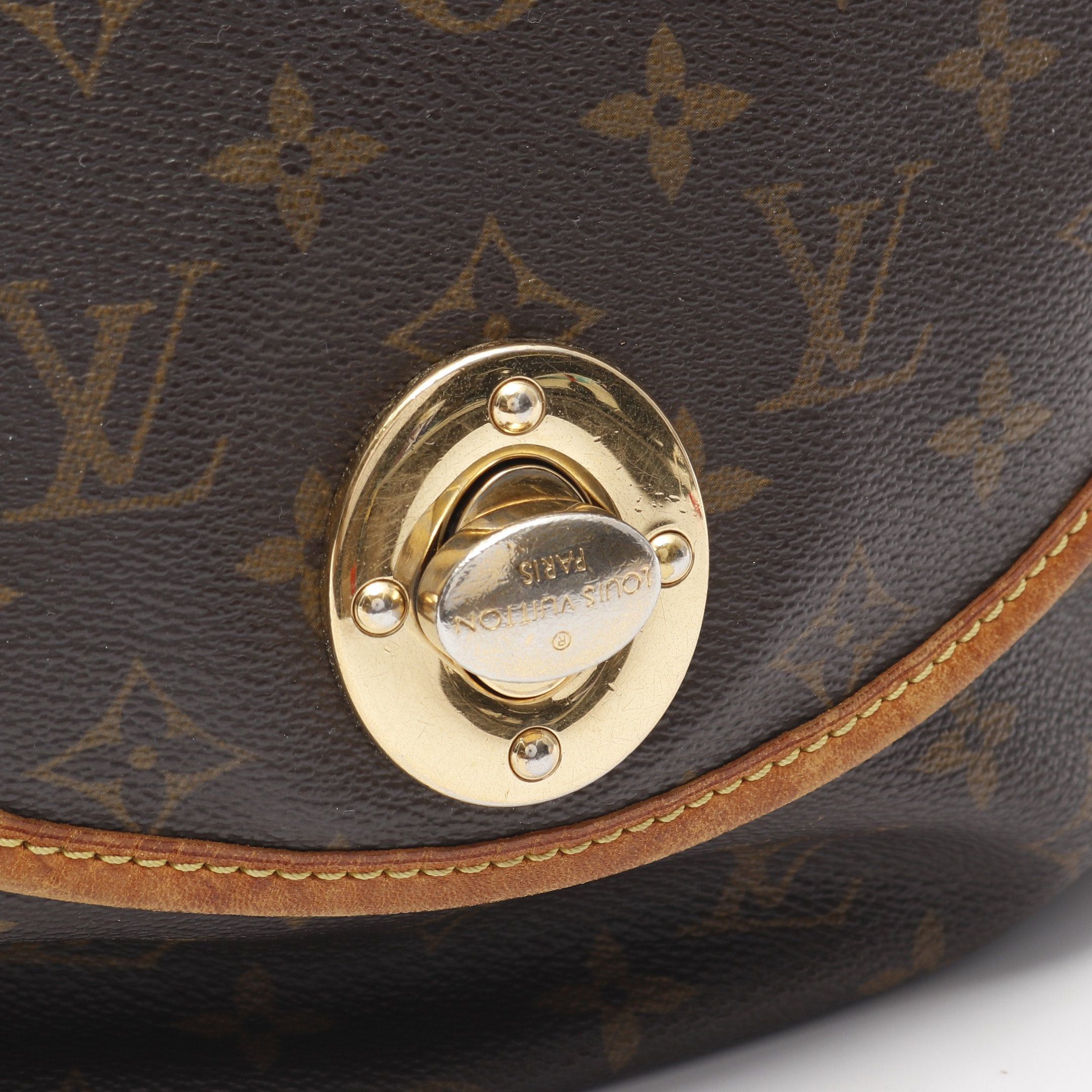 Louis Vuitton Louis Vuitton Tulum Gm Monogram Shoulder Bag Leather Brown Size ONE SIZE - 12 Thumbnail