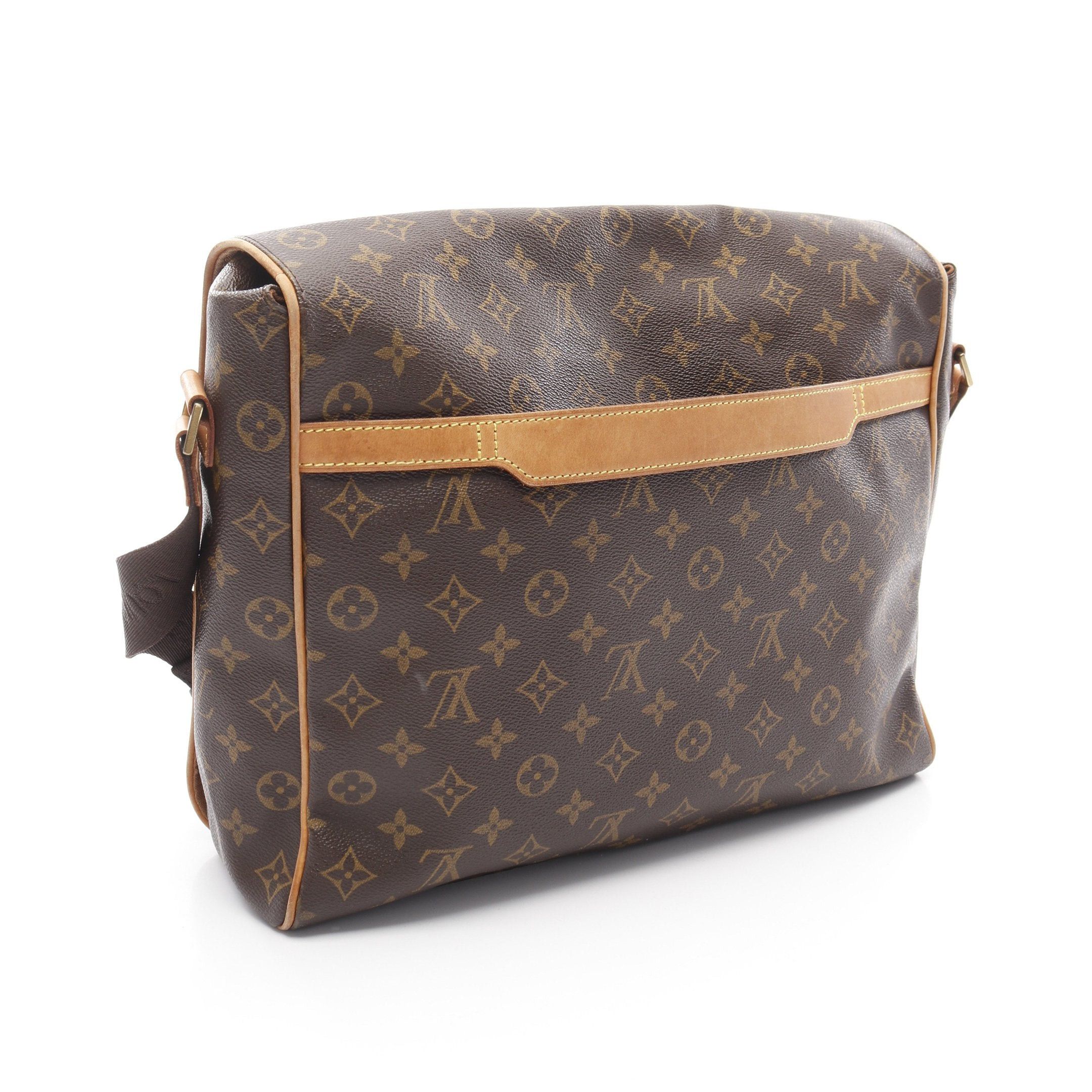 Louis Vuitton Louis Vuitton Aves Monogram Shoulder Bag Leather Brown Size ONE SIZE - 2 Thumbnail