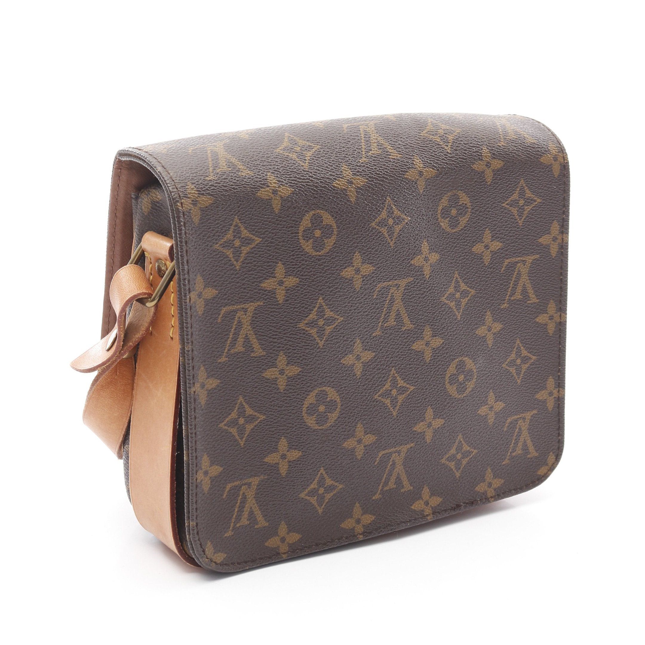 Louis Vuitton Louis Vuitton Cartesier Mm Monogram Shoulder Bag Leather Brown Size ONE SIZE - 2 Thumbnail