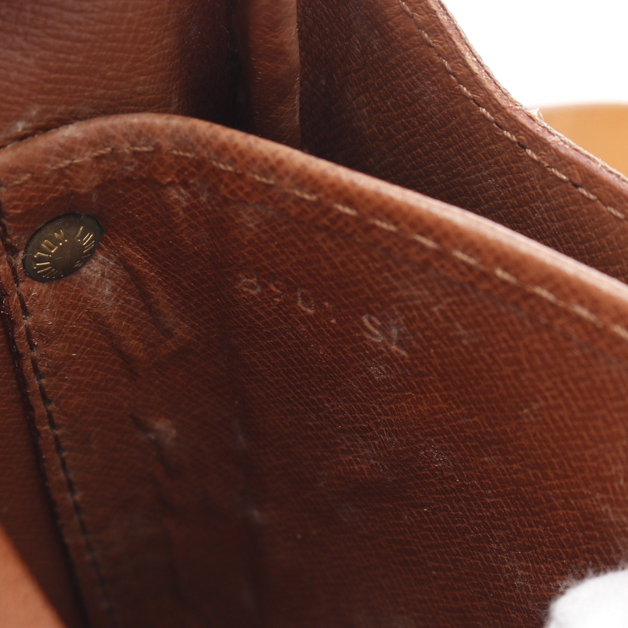 Louis Vuitton Louis Vuitton Cartesier Mm Monogram Shoulder Bag Leather Brown Size ONE SIZE - 5 Thumbnail