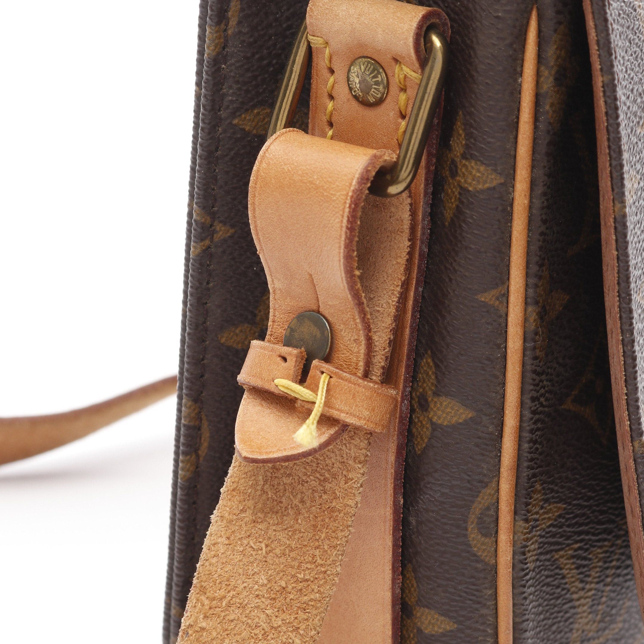 Louis Vuitton Louis Vuitton Cartesier Mm Monogram Shoulder Bag Leather Brown Size ONE SIZE - 6 Thumbnail