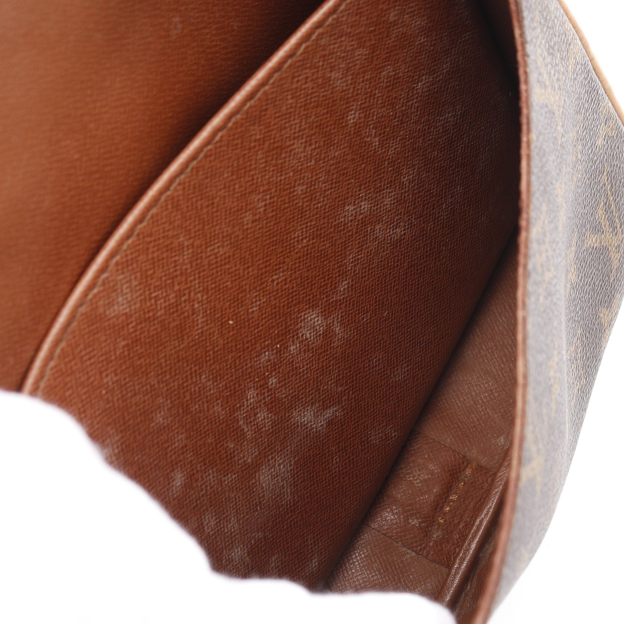 Louis Vuitton Louis Vuitton Cartesier Mm Monogram Shoulder Bag Leather Brown Size ONE SIZE - 7 Thumbnail
