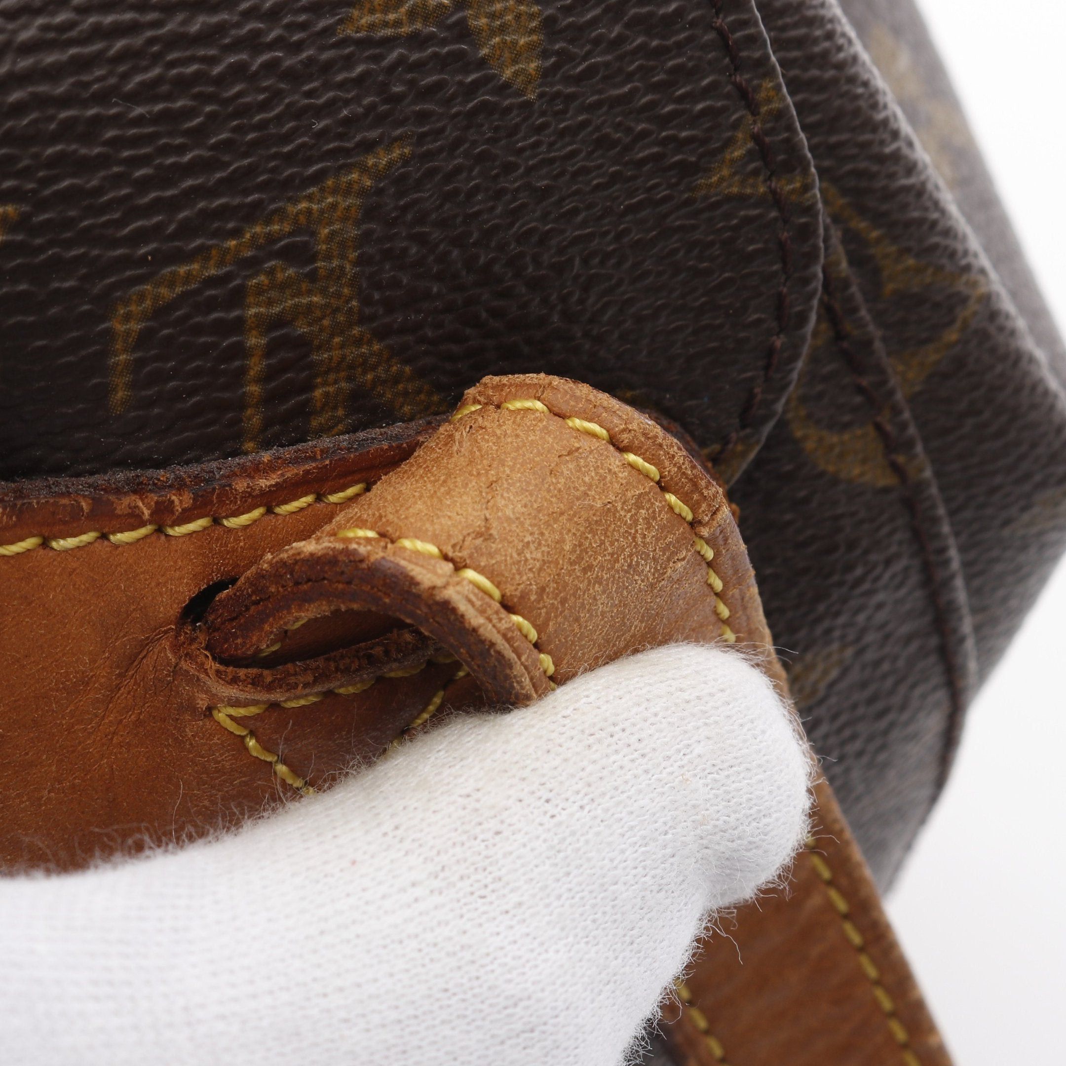Louis Vuitton Louis Vuitton Montsouris Mm Monogram Backpack Rucksack Leather Brown Size ONE SIZE - 6 Thumbnail