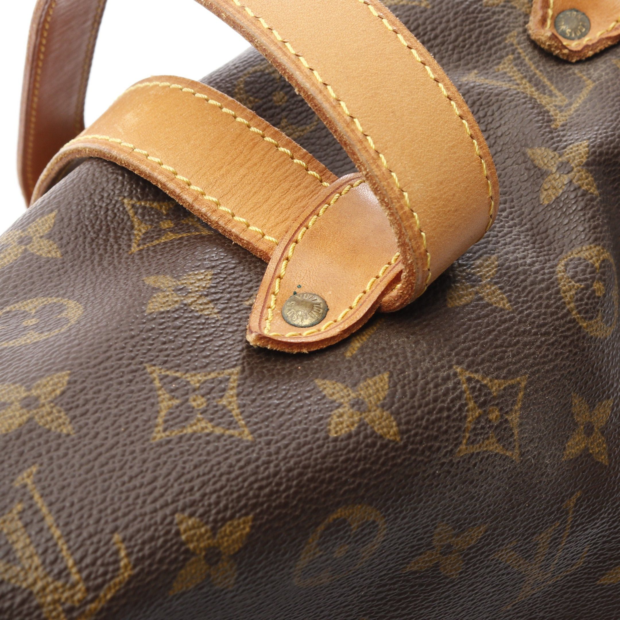 Louis Vuitton Louis Vuitton Saumur 43 Monogram Shoulder Bag Leather Brown Size ONE SIZE - 11 Thumbnail