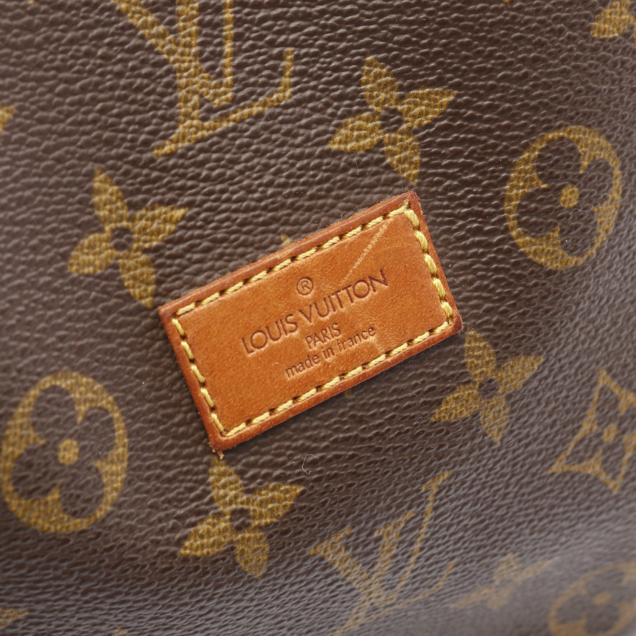 Louis Vuitton Louis Vuitton Saumur 43 Monogram Shoulder Bag Leather Brown Size ONE SIZE - 4 Thumbnail