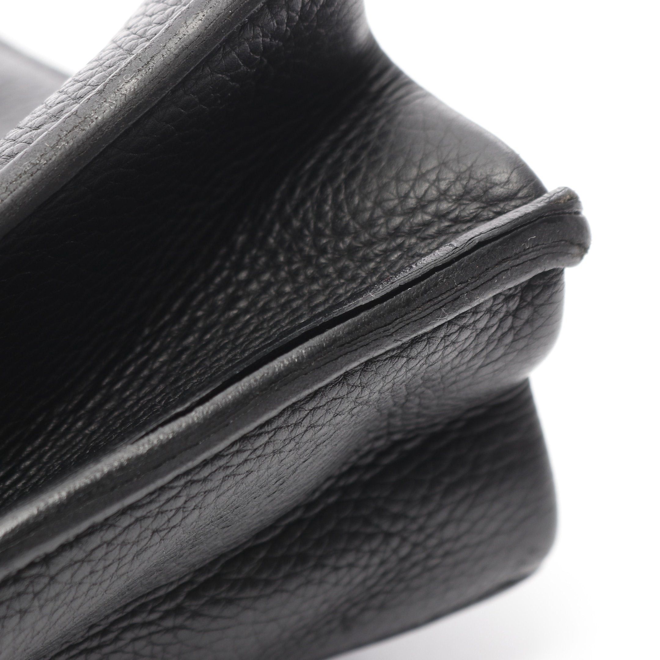 Hermes Hermes Sac Adepesh 38 Business Bag Briefcase Togo Black Silver Hardware □L Stamp Size ONE SIZE - 6 Thumbnail