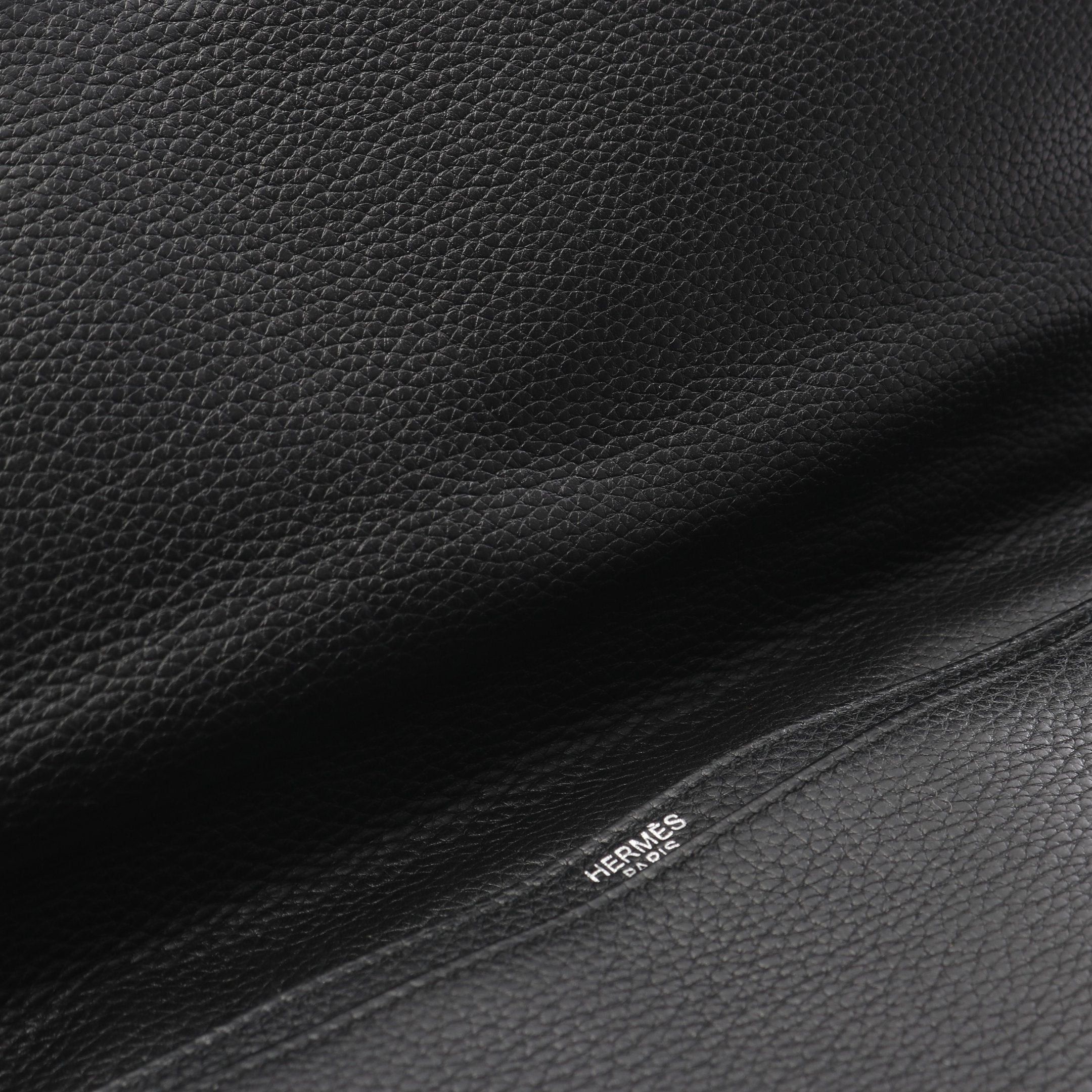 Hermes Hermes Sac Adepesh 38 Business Bag Briefcase Togo Black Silver Hardware □L Stamp Size ONE SIZE - 12 Thumbnail