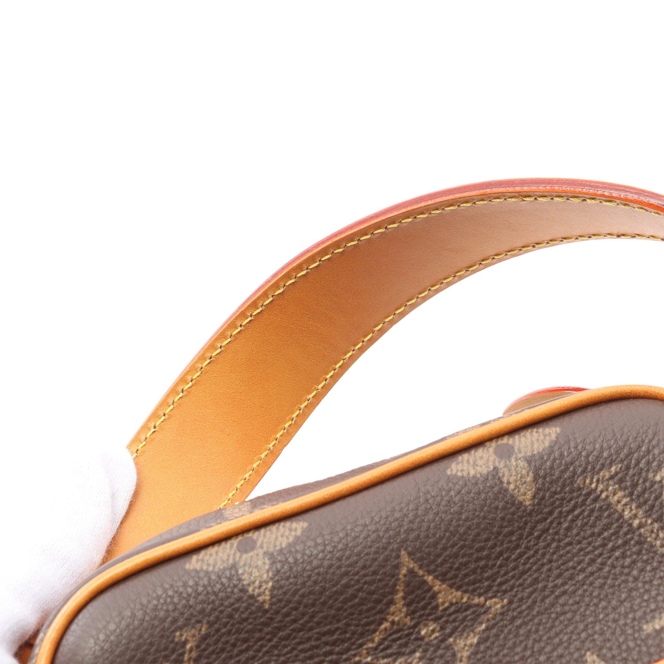 Louis Vuitton Louis Vuitton Danube Monogram Handbag Leather Brown Size ONE SIZE - 7 Thumbnail