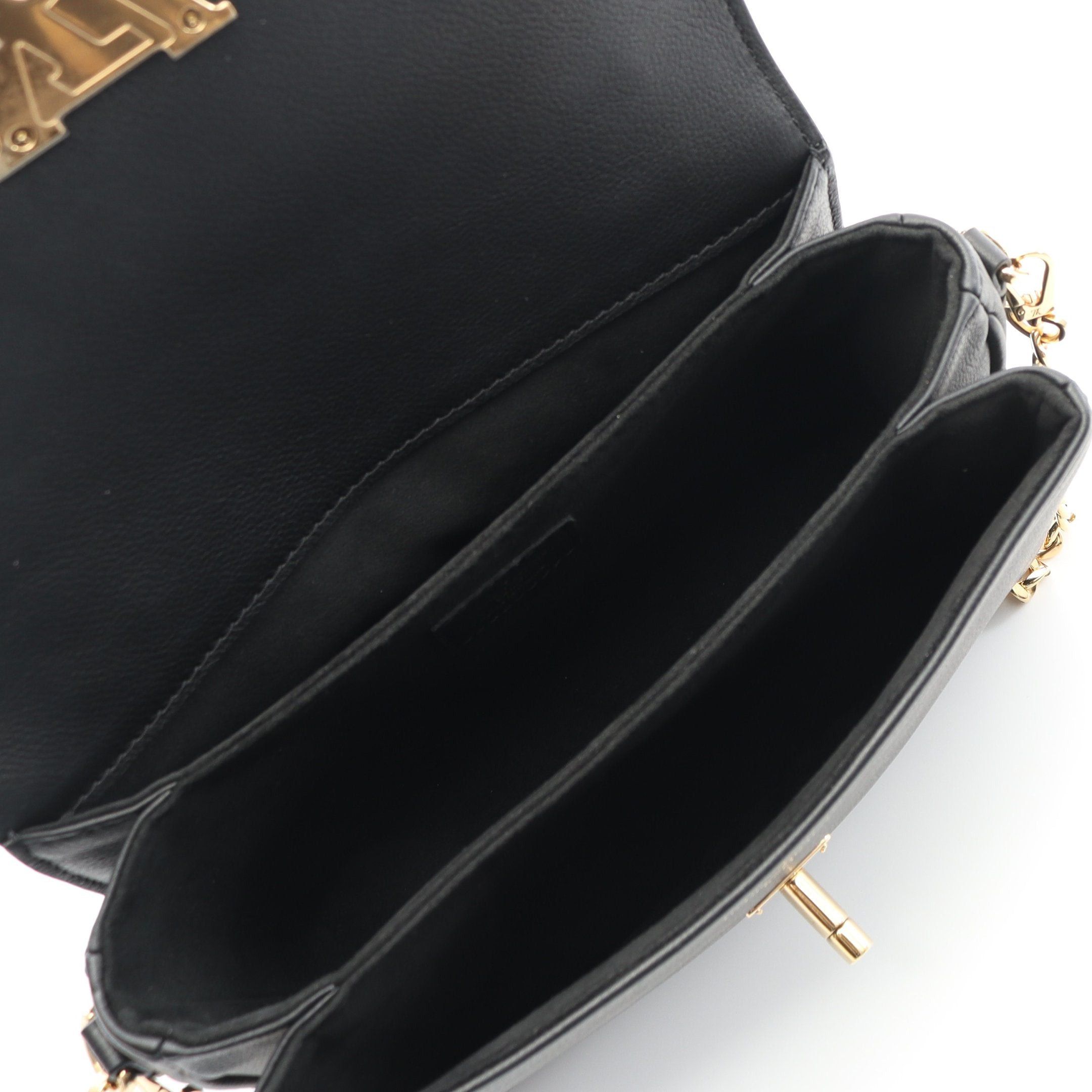 Louis Vuitton Louis Vuitton Oxford Rock Me Handbag Leather Black Size ONE SIZE - 3 Thumbnail