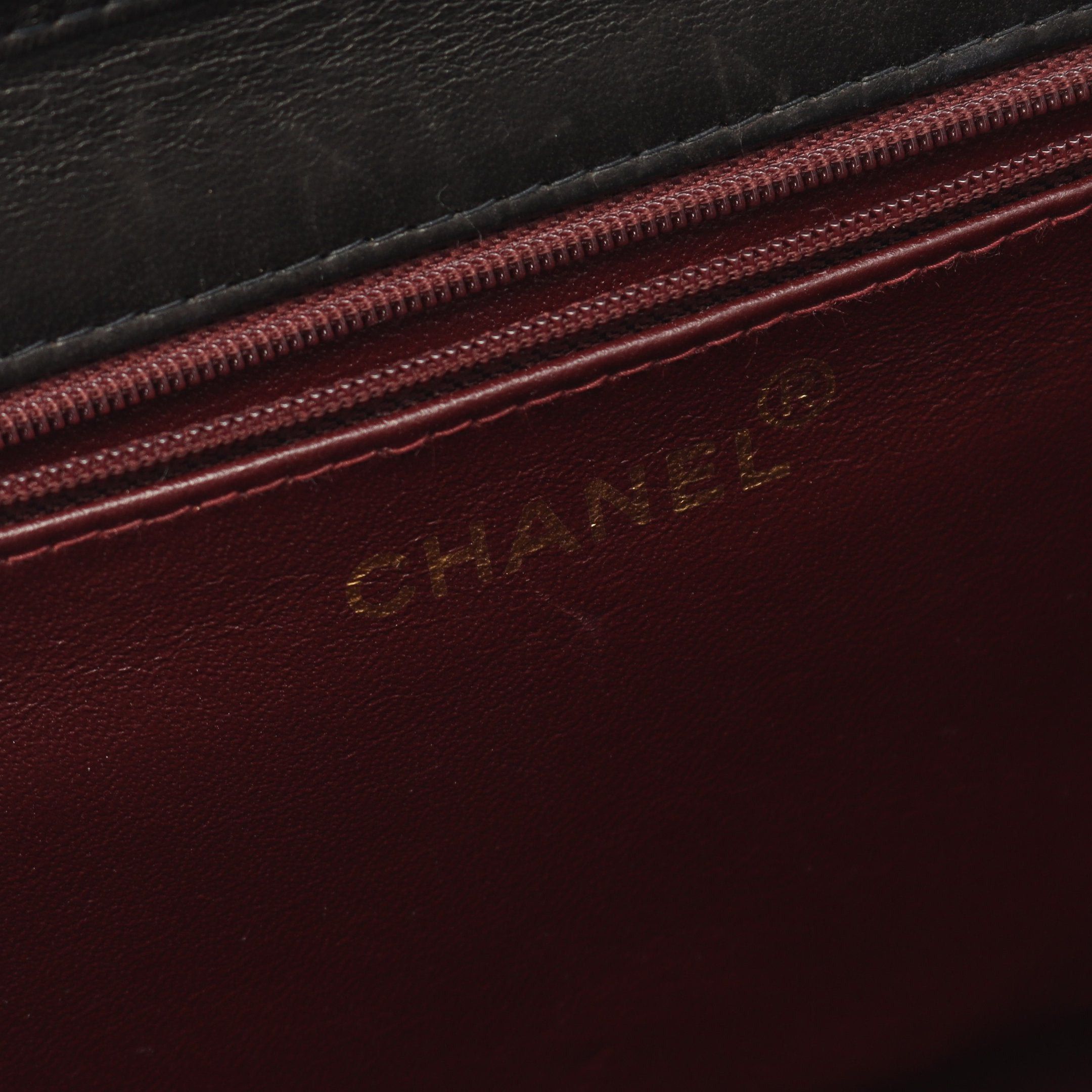 Chanel Chanel Matelasse Single Flap Chain Shoulder Bag Lambskin Black Gold Hardware Push Lock Size ONE SIZE - 4 Thumbnail