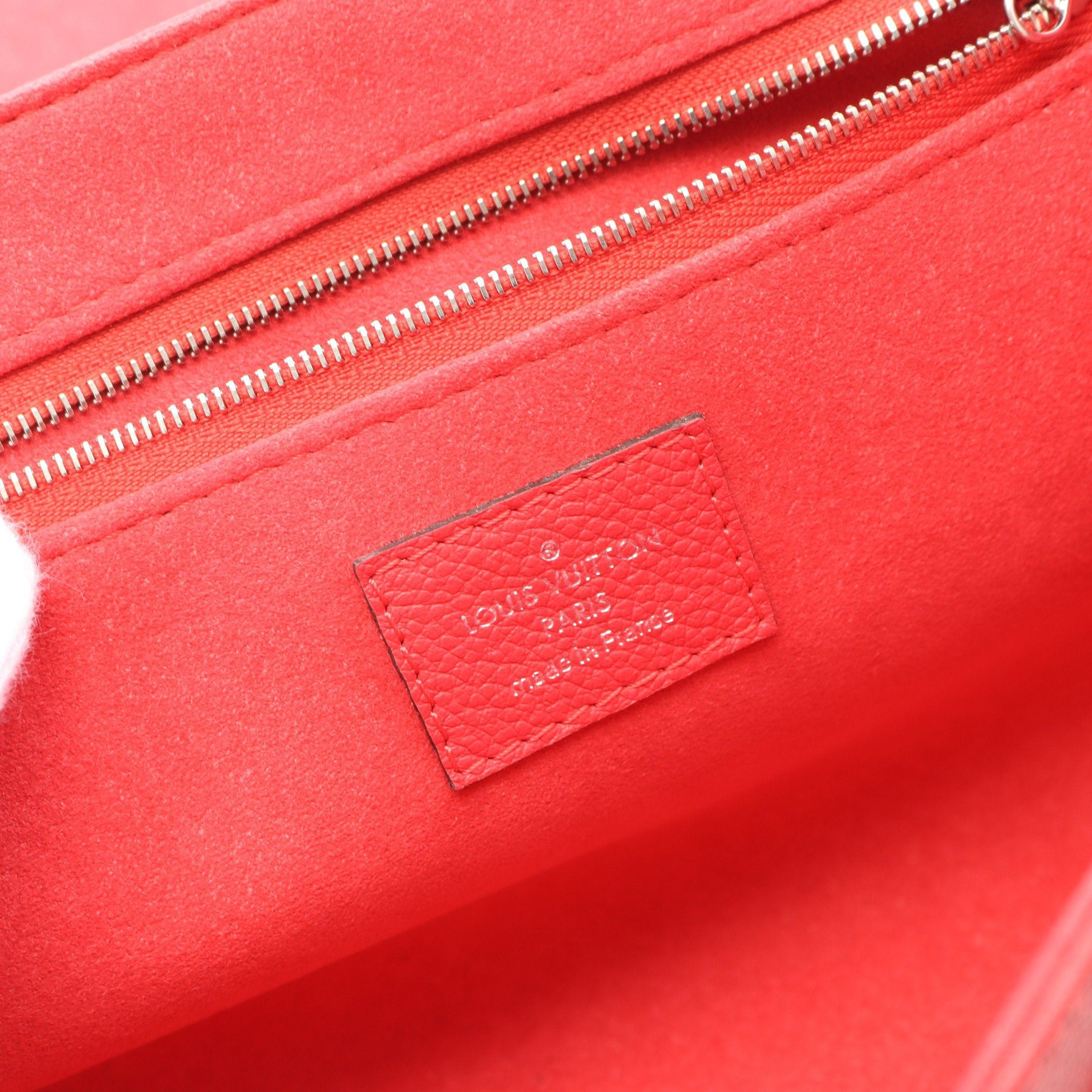 Louis Vuitton Louis Vuitton Saint Germain Pm Monogram Empreinte Chain Shoulder Bag Leather Pink Red Size ONE SIZE - 4 Thumbnail
