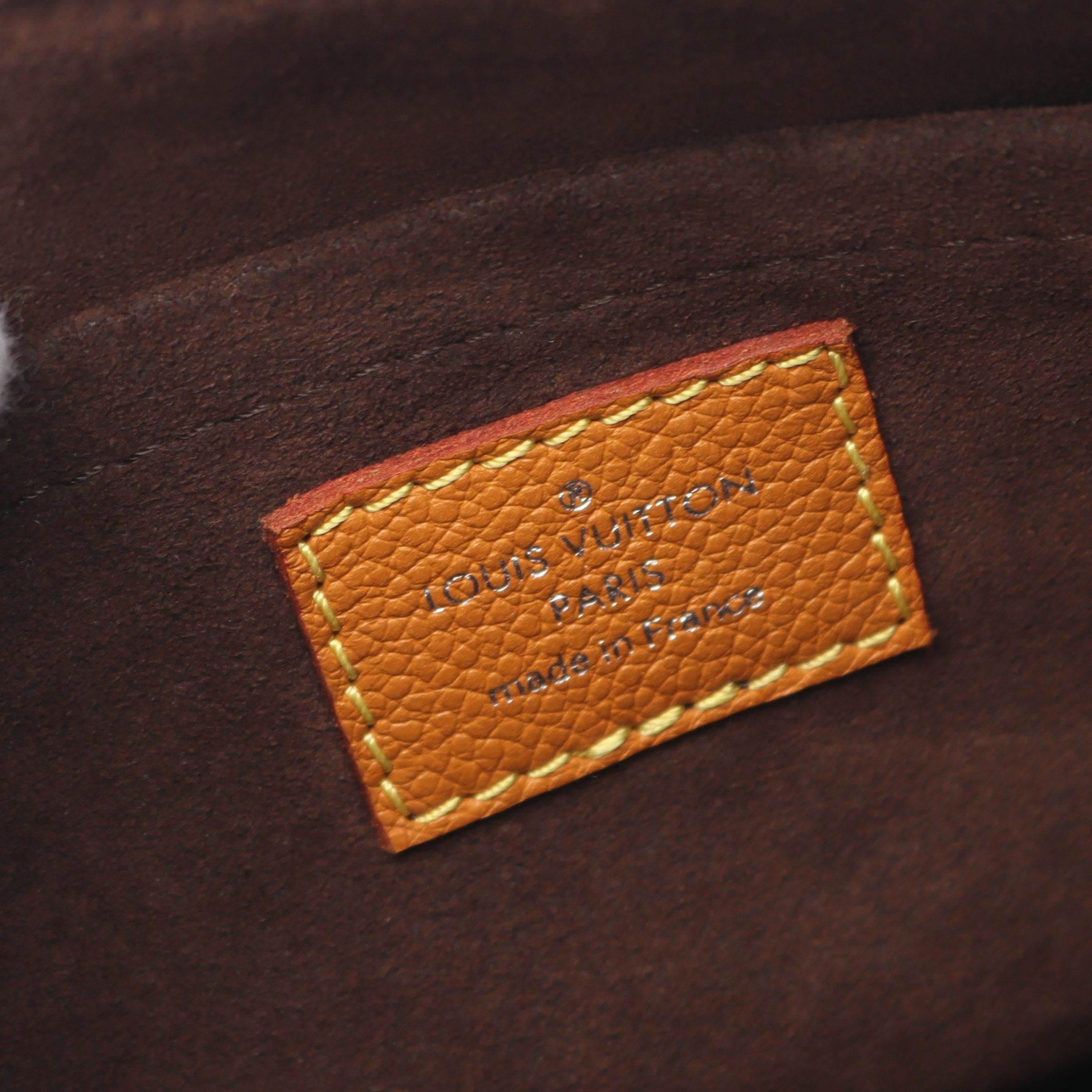 Louis Vuitton Louis Vuitton Murrell Epi Goldmiel Handbag Leather Light Brown Size ONE SIZE - 4 Thumbnail