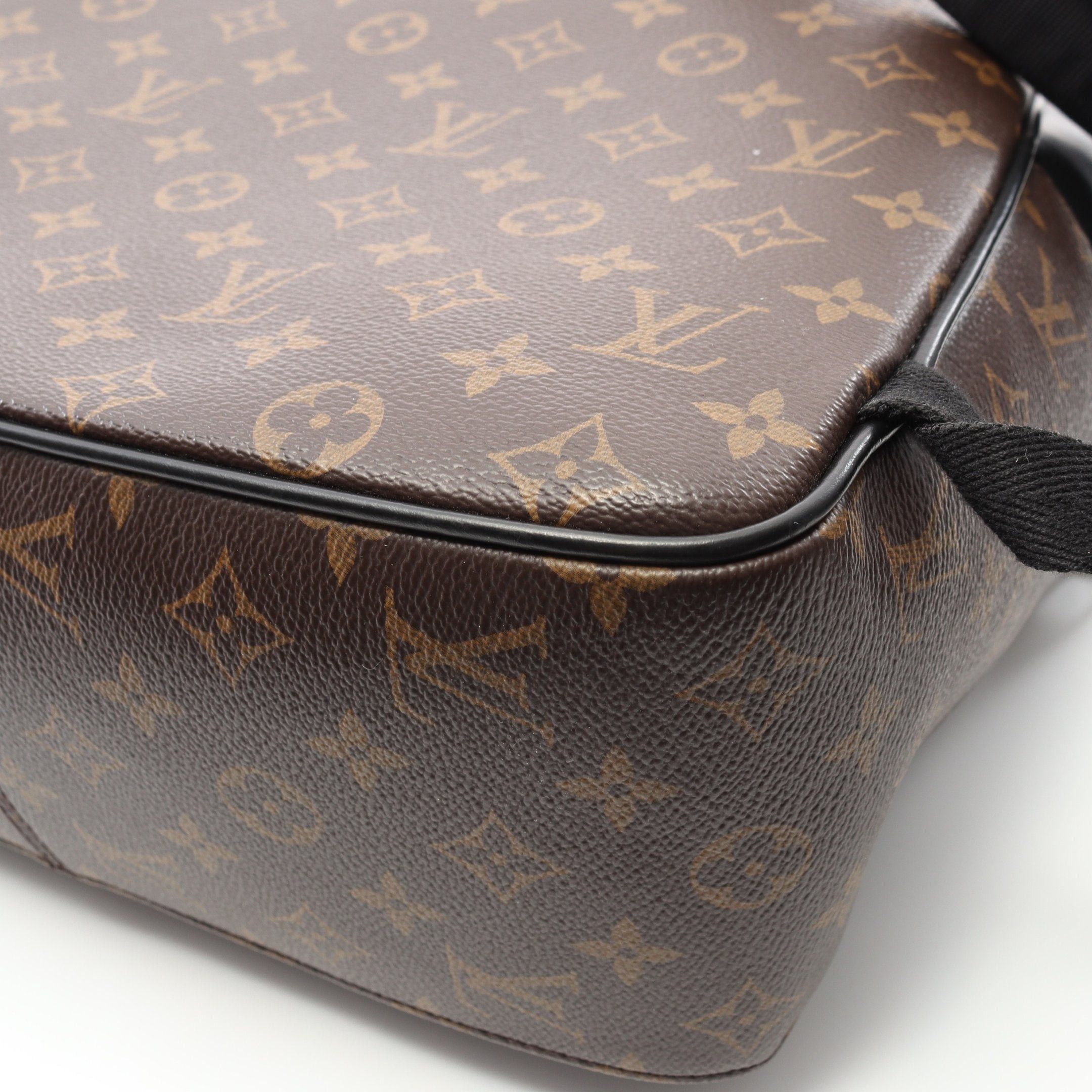 Louis Vuitton Louis Vuitton Josh Monogram Macassar Backpack Rucksack Leather Brown Black Size ONE SIZE - 8 Thumbnail