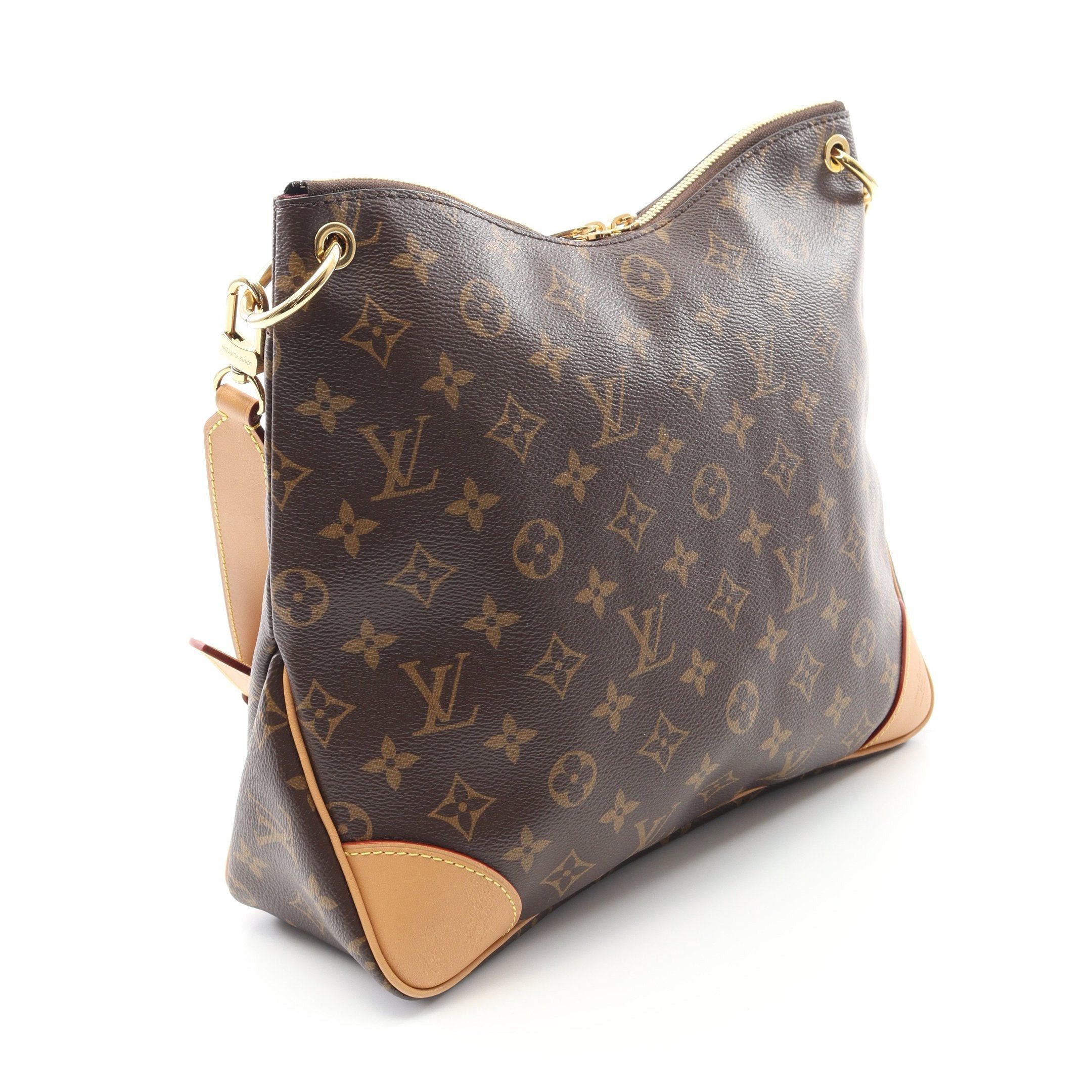 Louis Vuitton Louis Vuitton Odeon Nm Mm Monogram Shoulder Bag Leather Brown Size ONE SIZE - 2 Thumbnail
