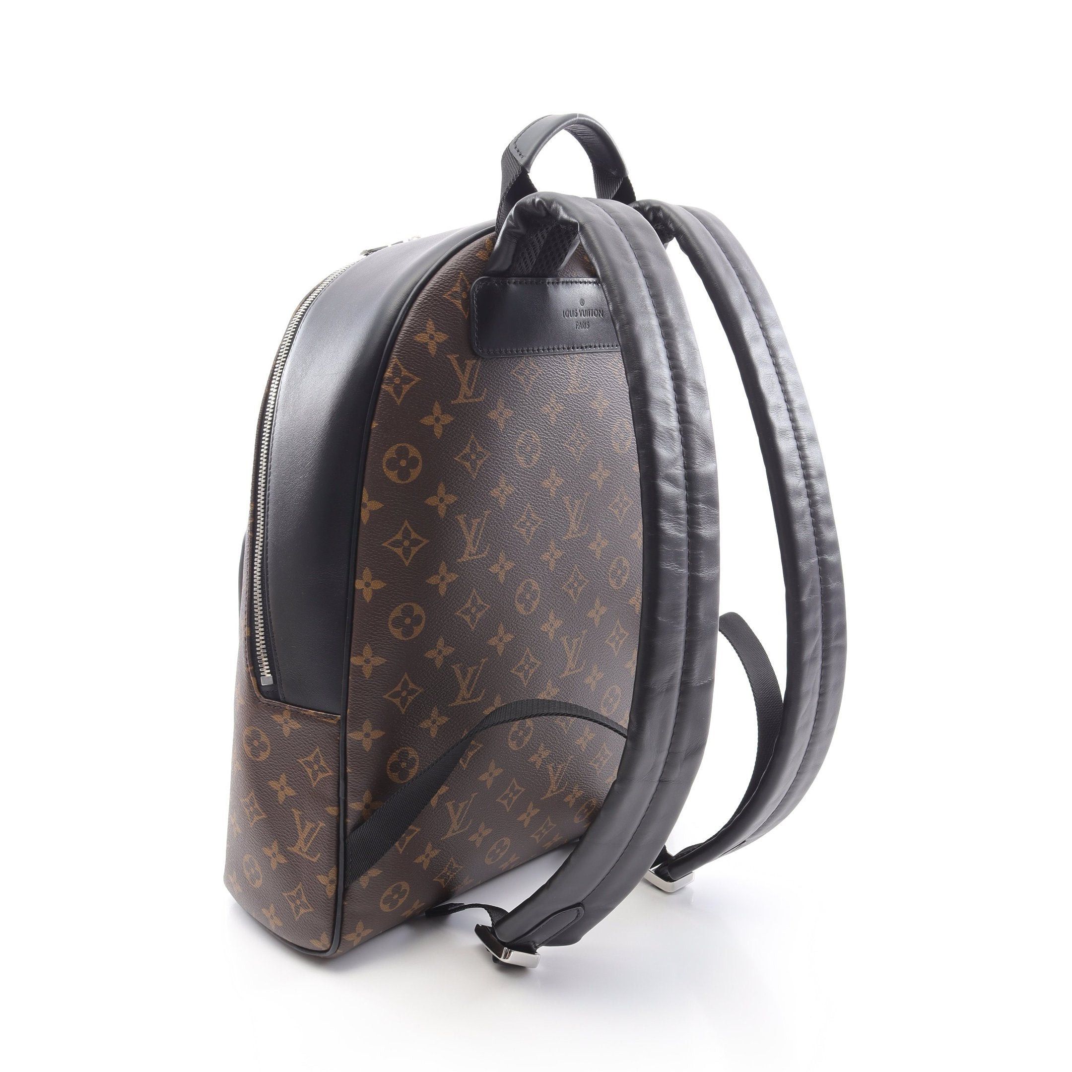 Louis Vuitton Louis Vuitton Josh Nv Monogram Macassar Backpack Rucksack Leather Brown Black Size ONE SIZE - 2 Thumbnail