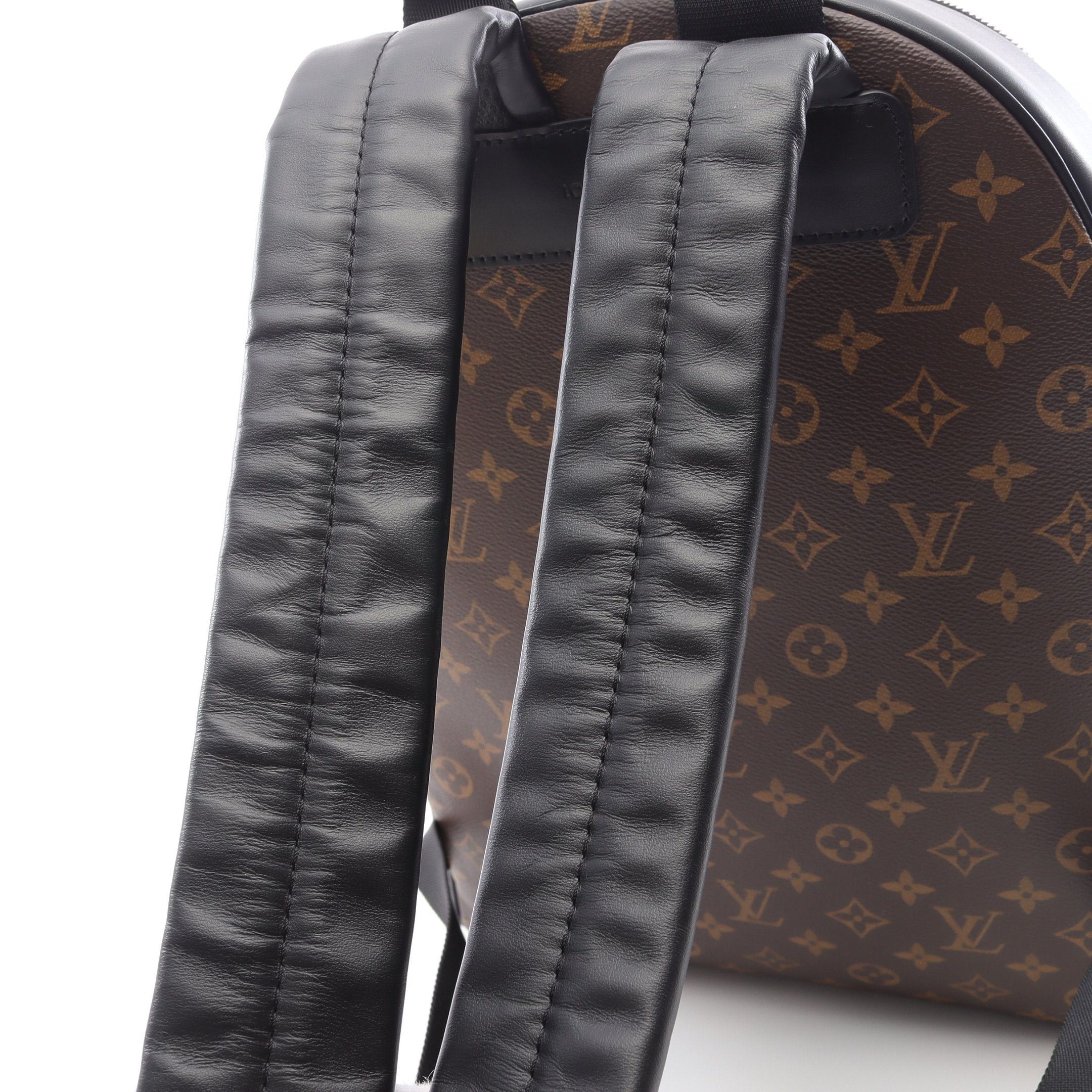 Louis Vuitton Louis Vuitton Josh Nv Monogram Macassar Backpack Rucksack Leather Brown Black Size ONE SIZE - 6 Thumbnail
