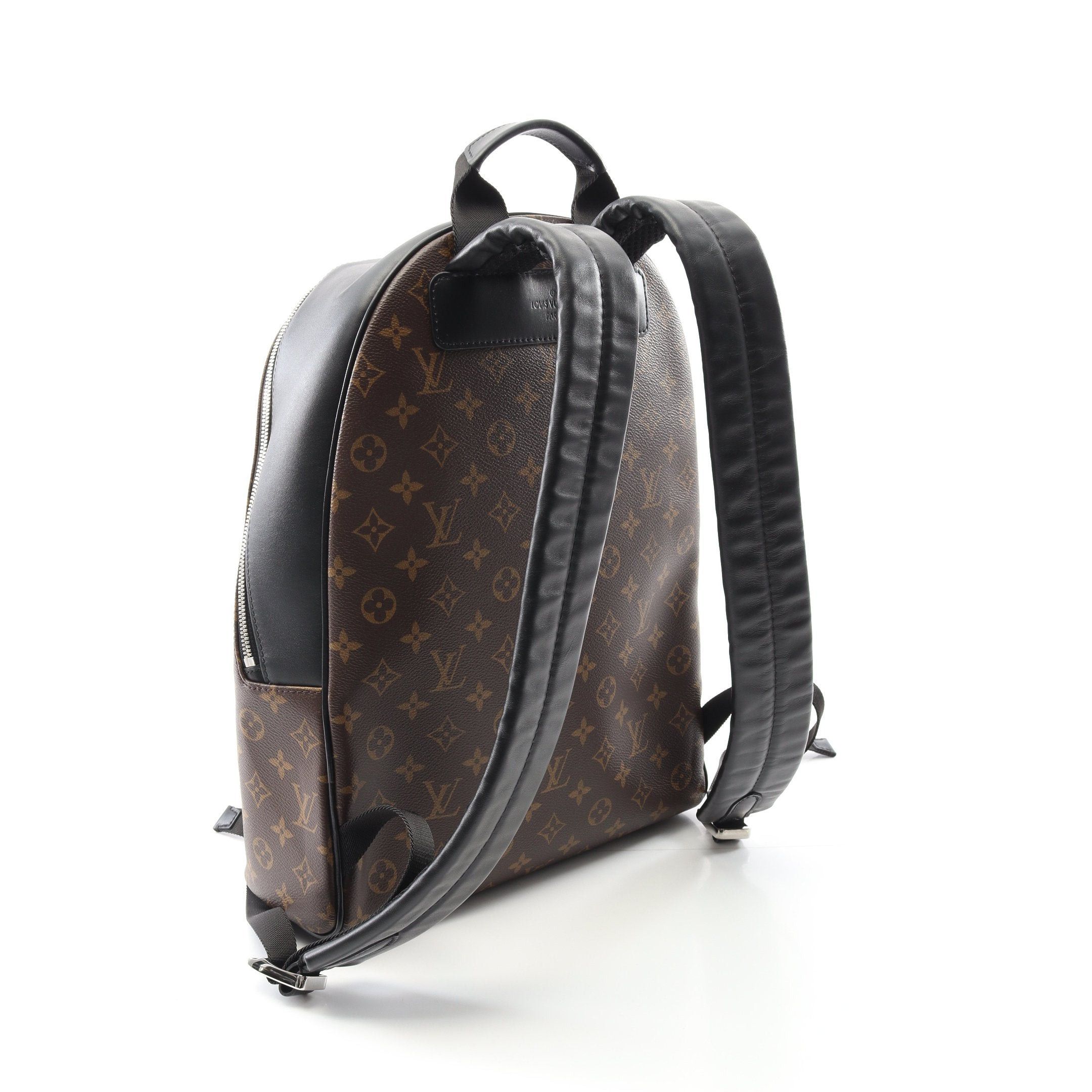 Louis Vuitton Louis Vuitton Josh Nv Monogram Macassar Backpack Rucksack Leather Brown Black Size ONE SIZE - 2 Thumbnail