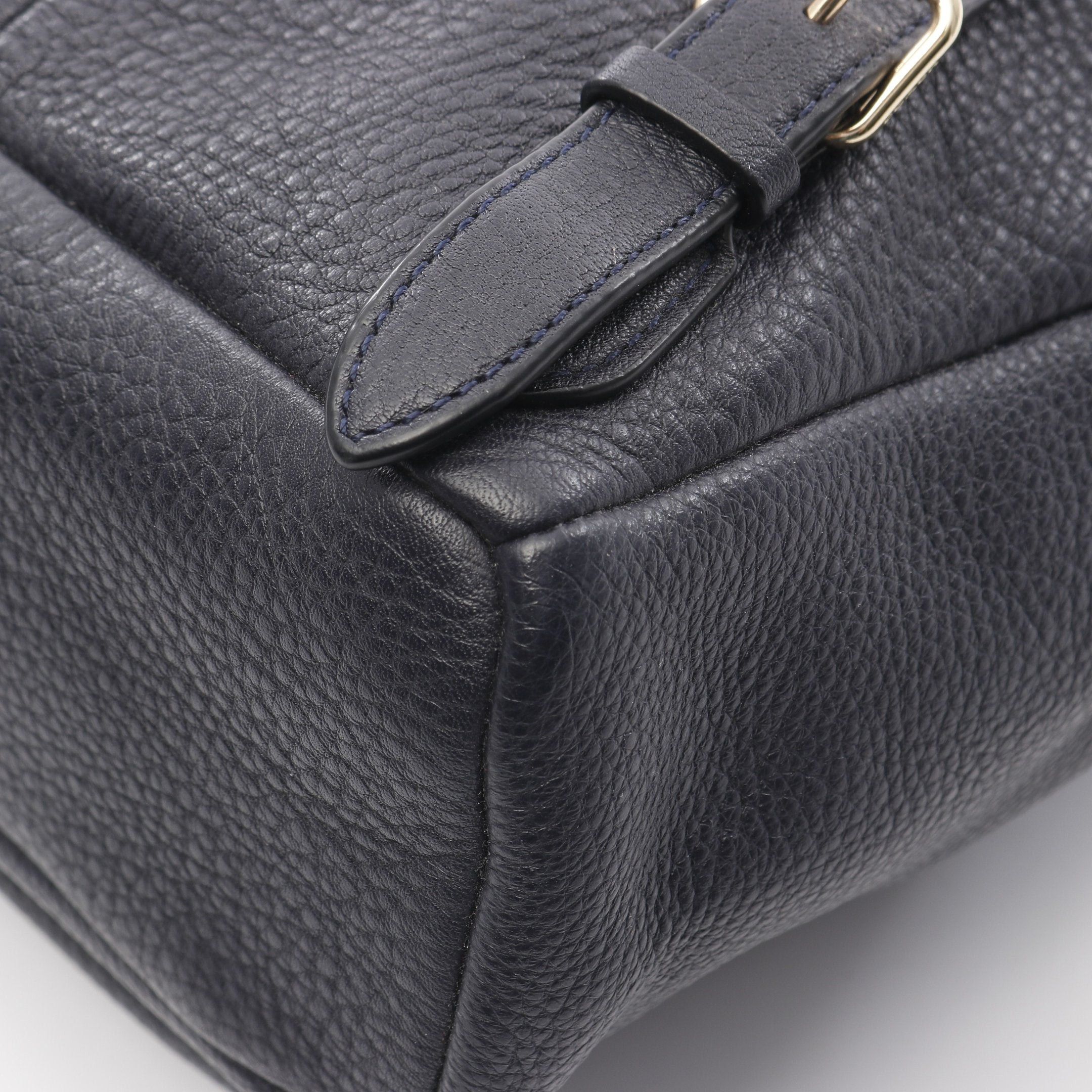 Coach Mini Billy Backpack Rucksack Leather Navy