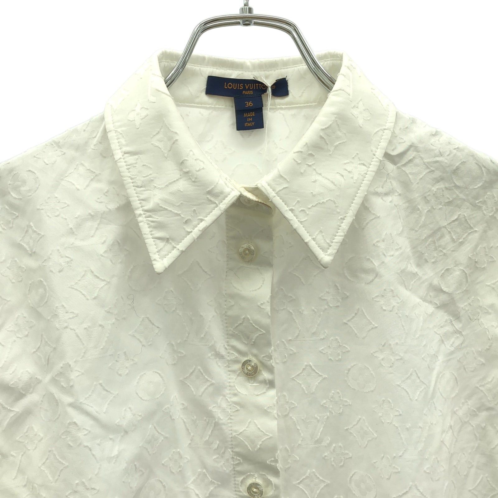 Louis Vuitton Louis Vuitton Shirt Cotton White Size ONE SIZE - 3 Thumbnail