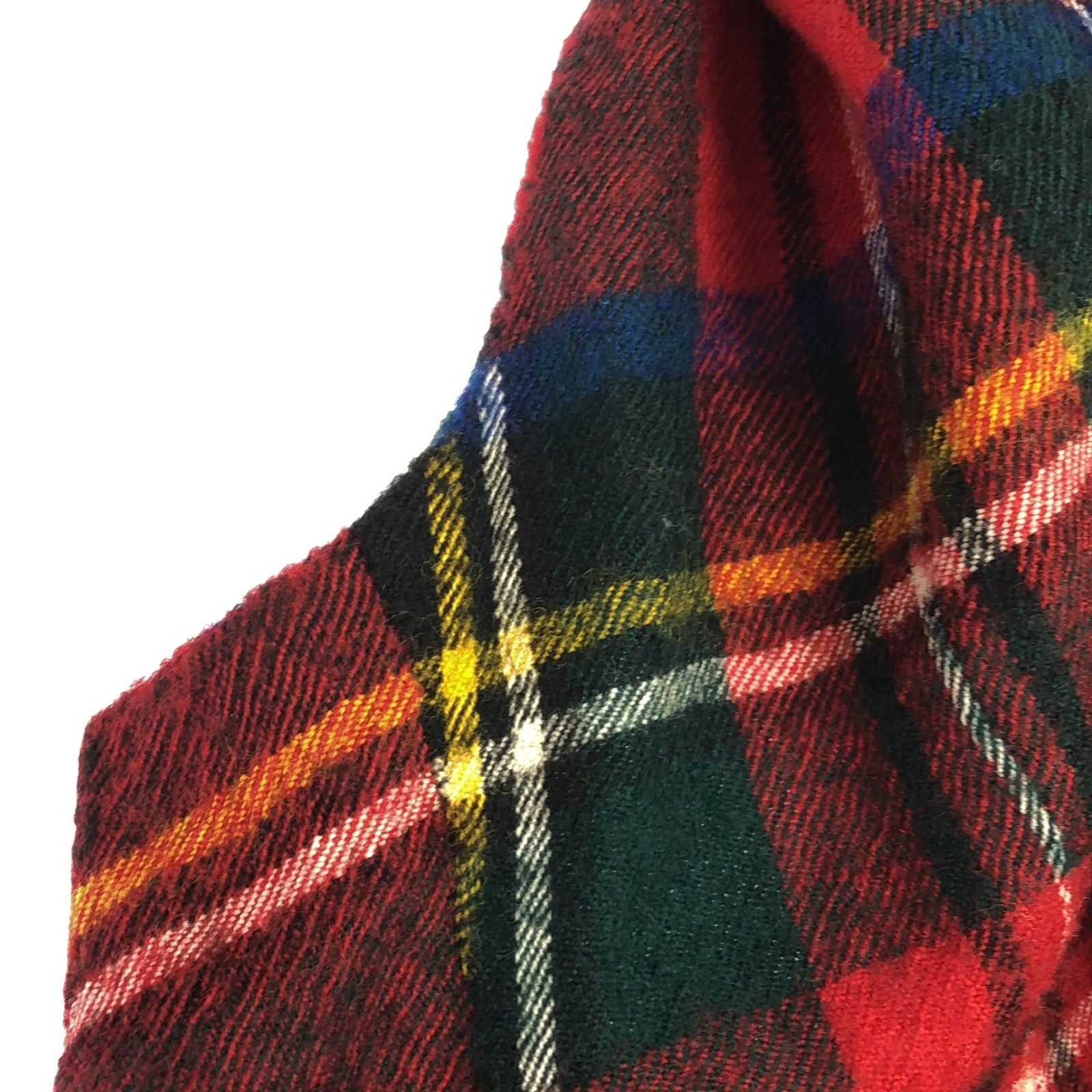 Comme des Garcons Comme Des Garcons Gilet Tops Wool Red Size ONE SIZE - 7 Thumbnail
