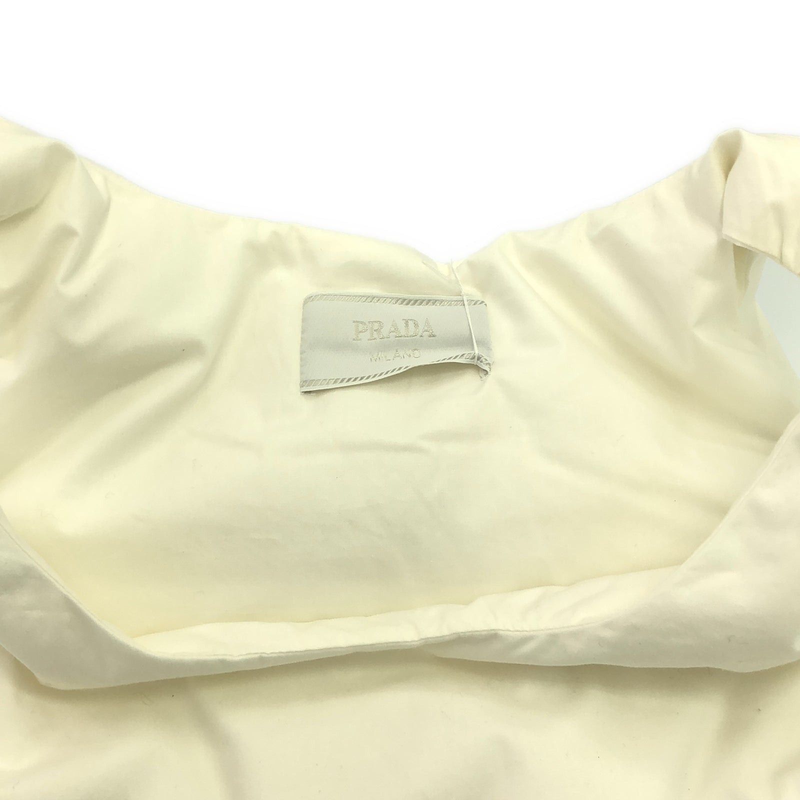 Prada Prada Vest Cotton White Size ONE SIZE - 9 Thumbnail