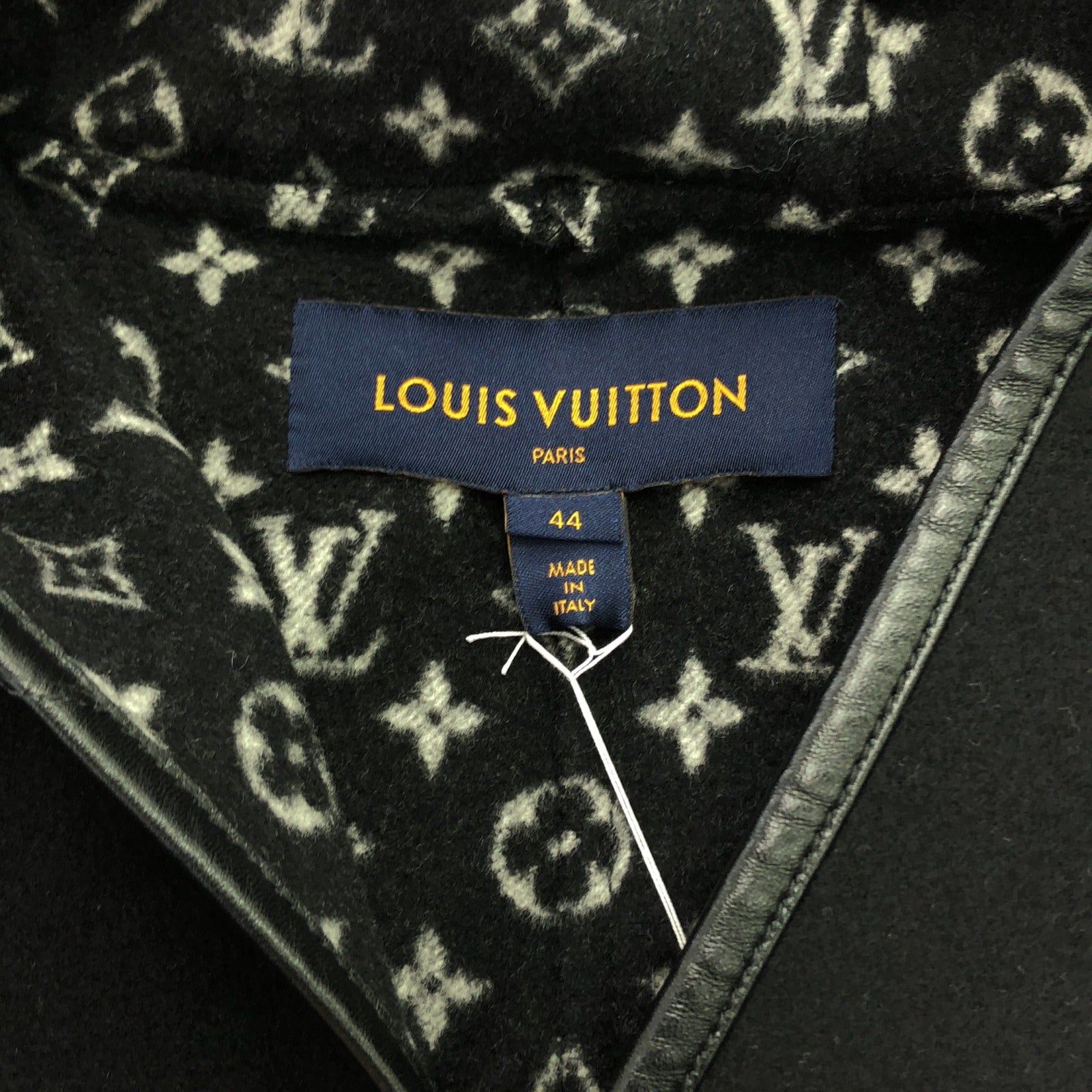Louis Vuitton Louis Vuitton Coat Wool Black Size ONE SIZE - 5 Thumbnail