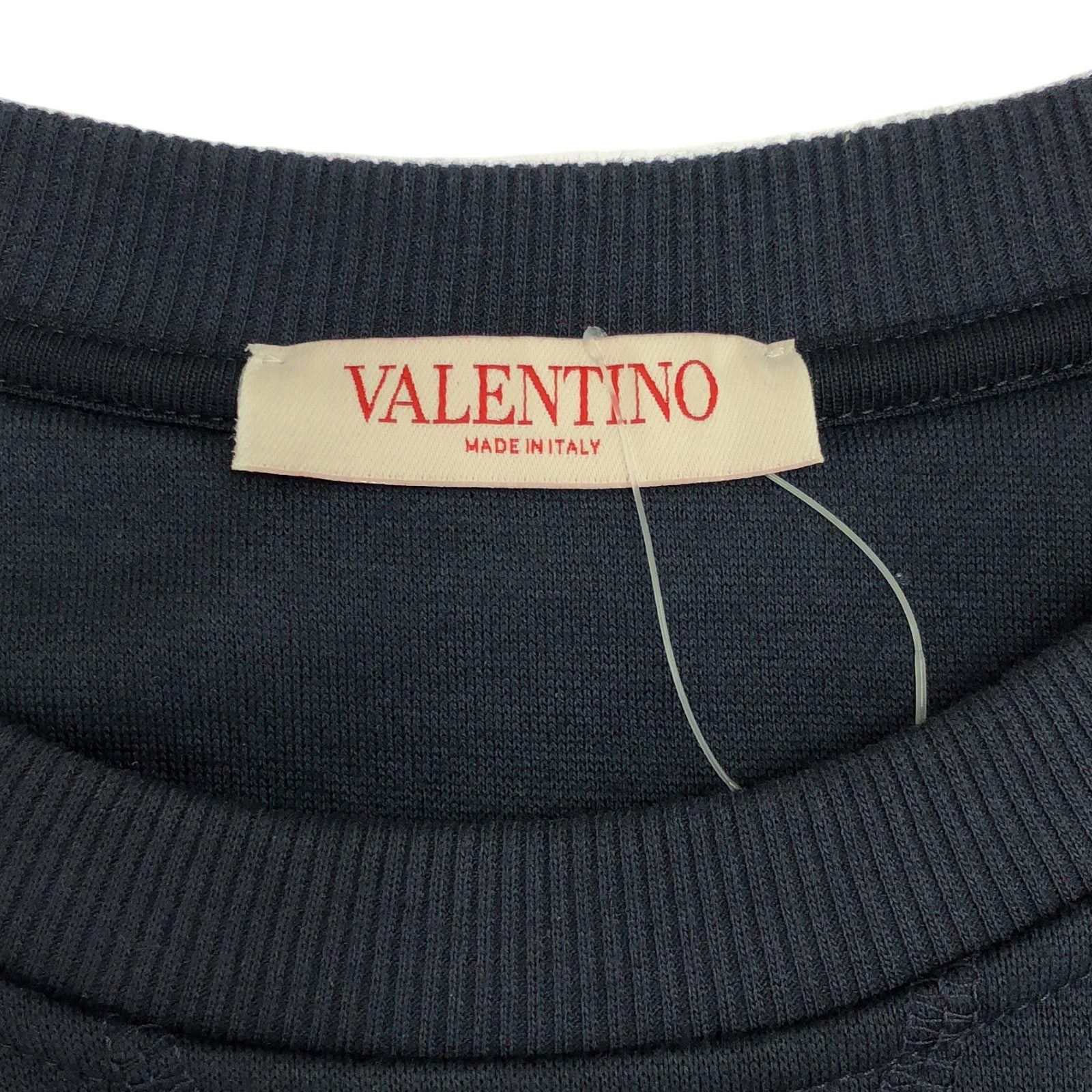 Valentino Valentino Sweatshirt Cotton Navy Size ONE SIZE - 5 Thumbnail